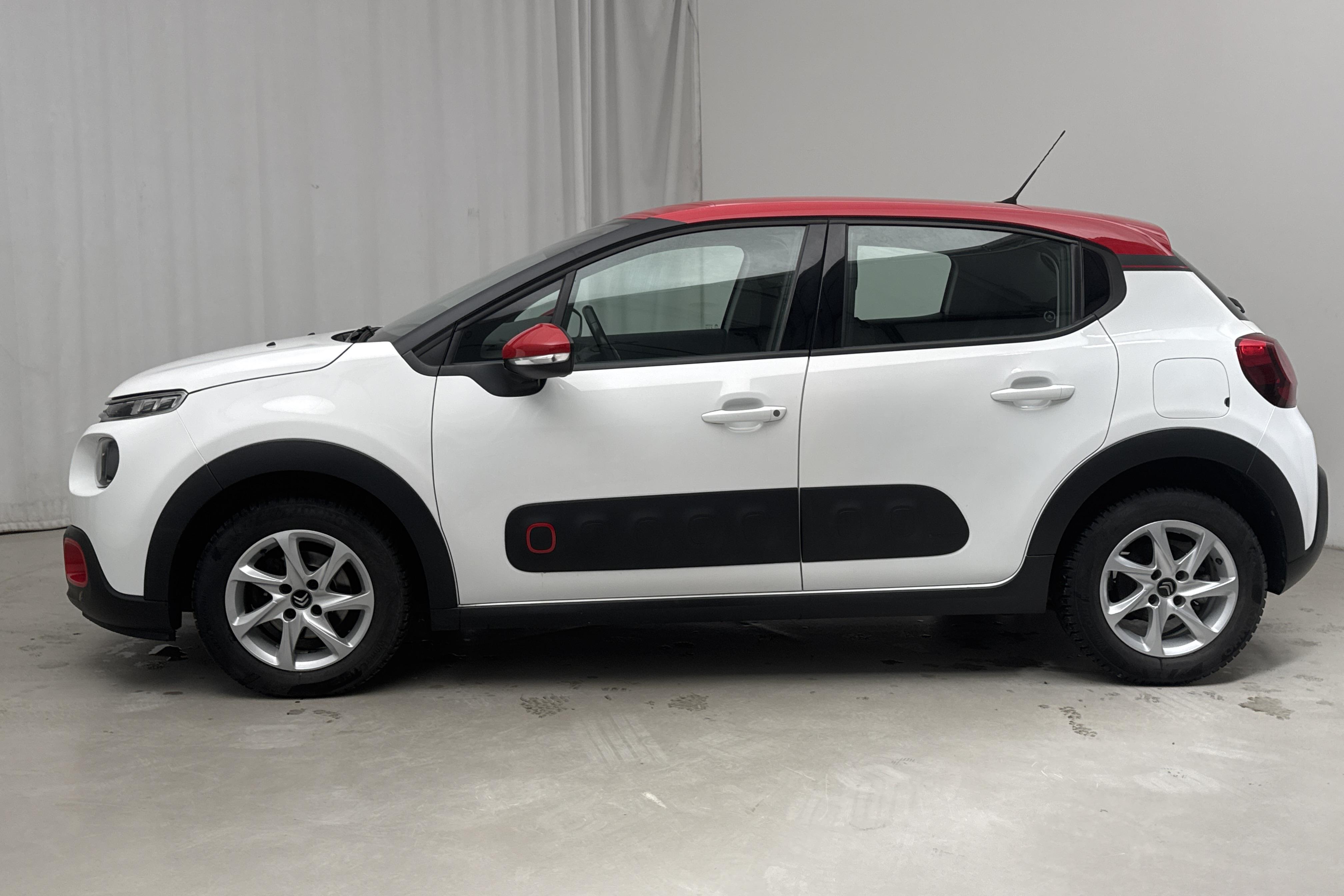 Citroen C3 PureTech (110hk) - 62 020 km - Automatyczna - biały - 2018