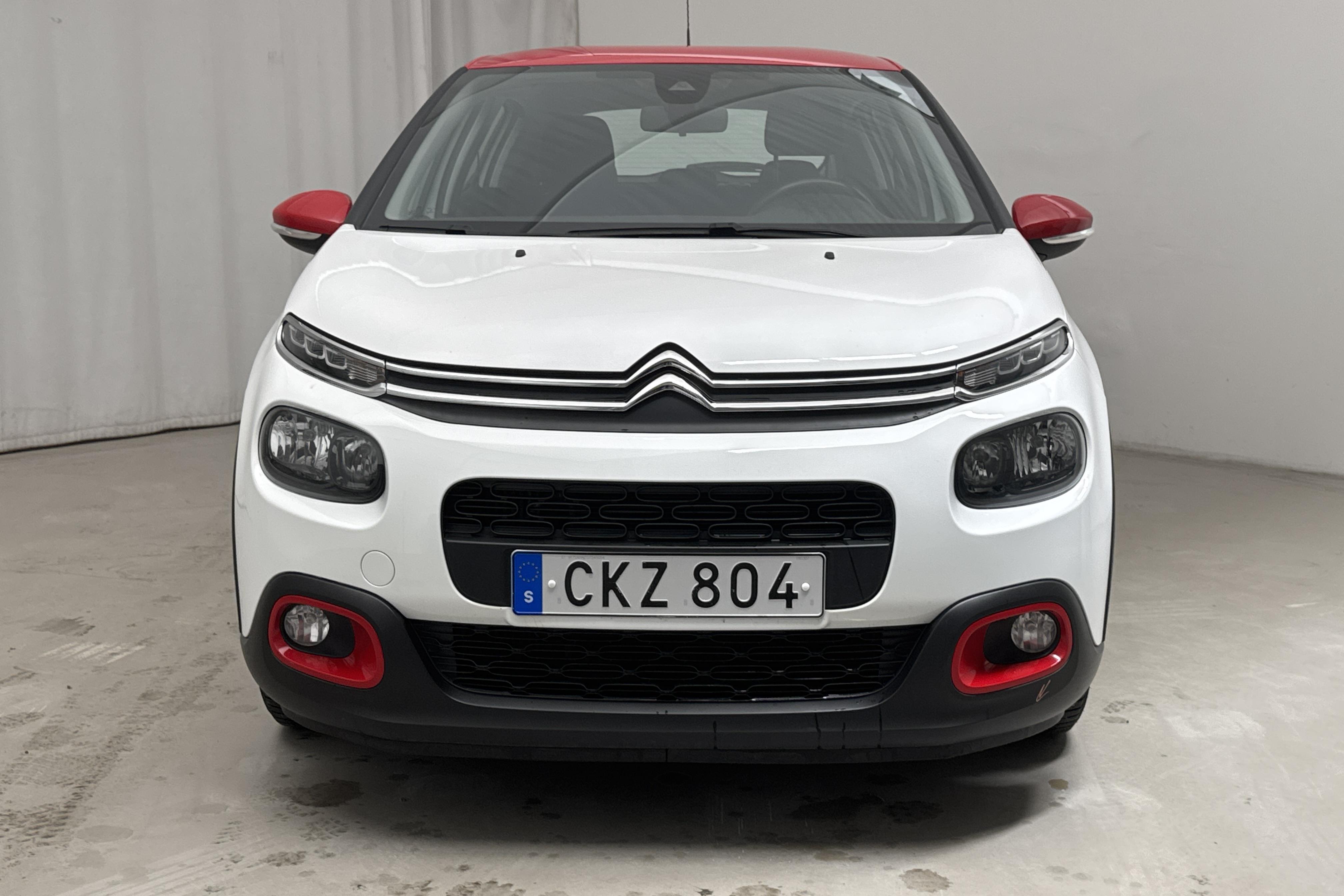 Citroen C3 PureTech (110hk) - 62 020 km - Automatyczna - biały - 2018