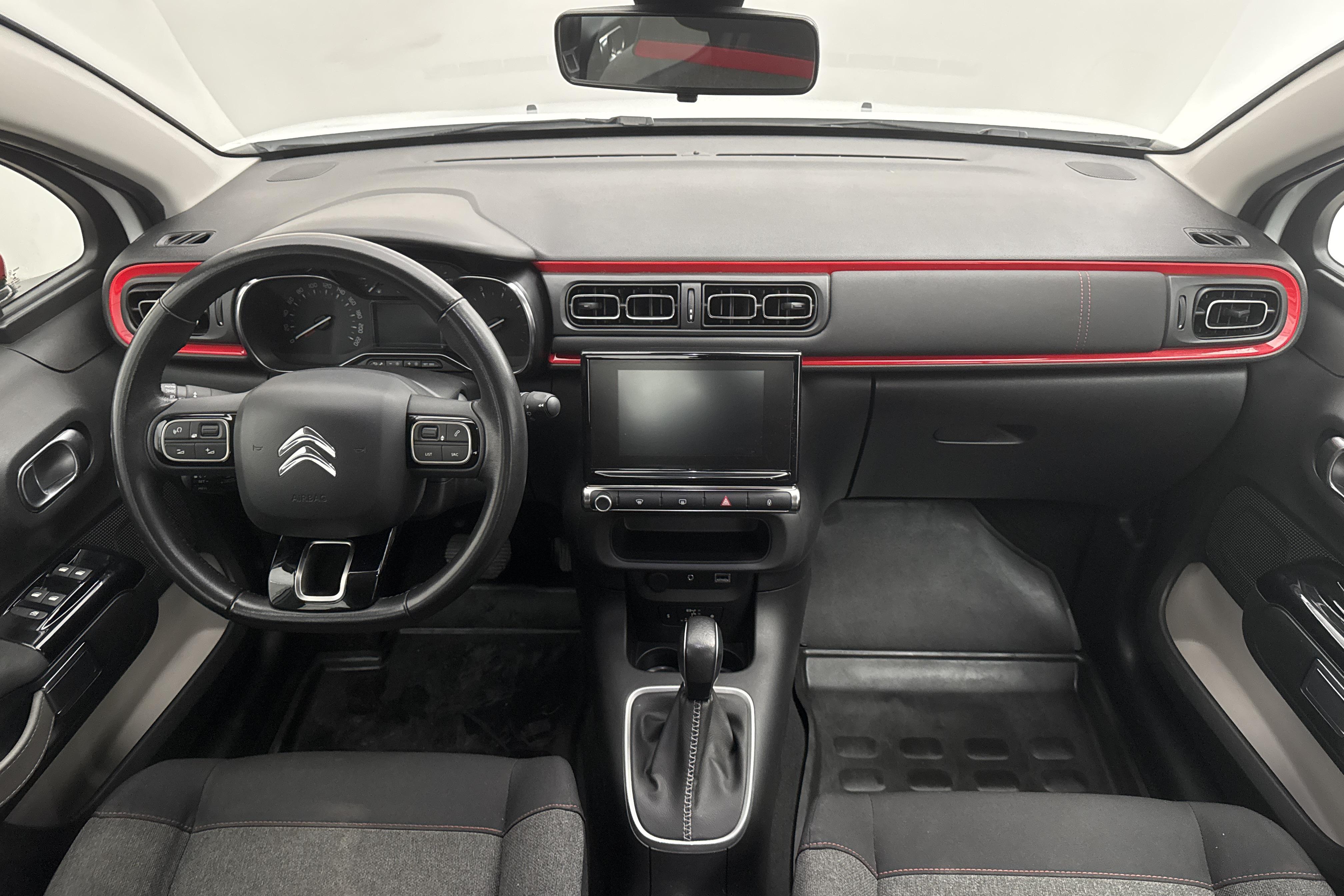 Citroen C3 PureTech (110hk) - 62 020 km - Automatyczna - biały - 2018