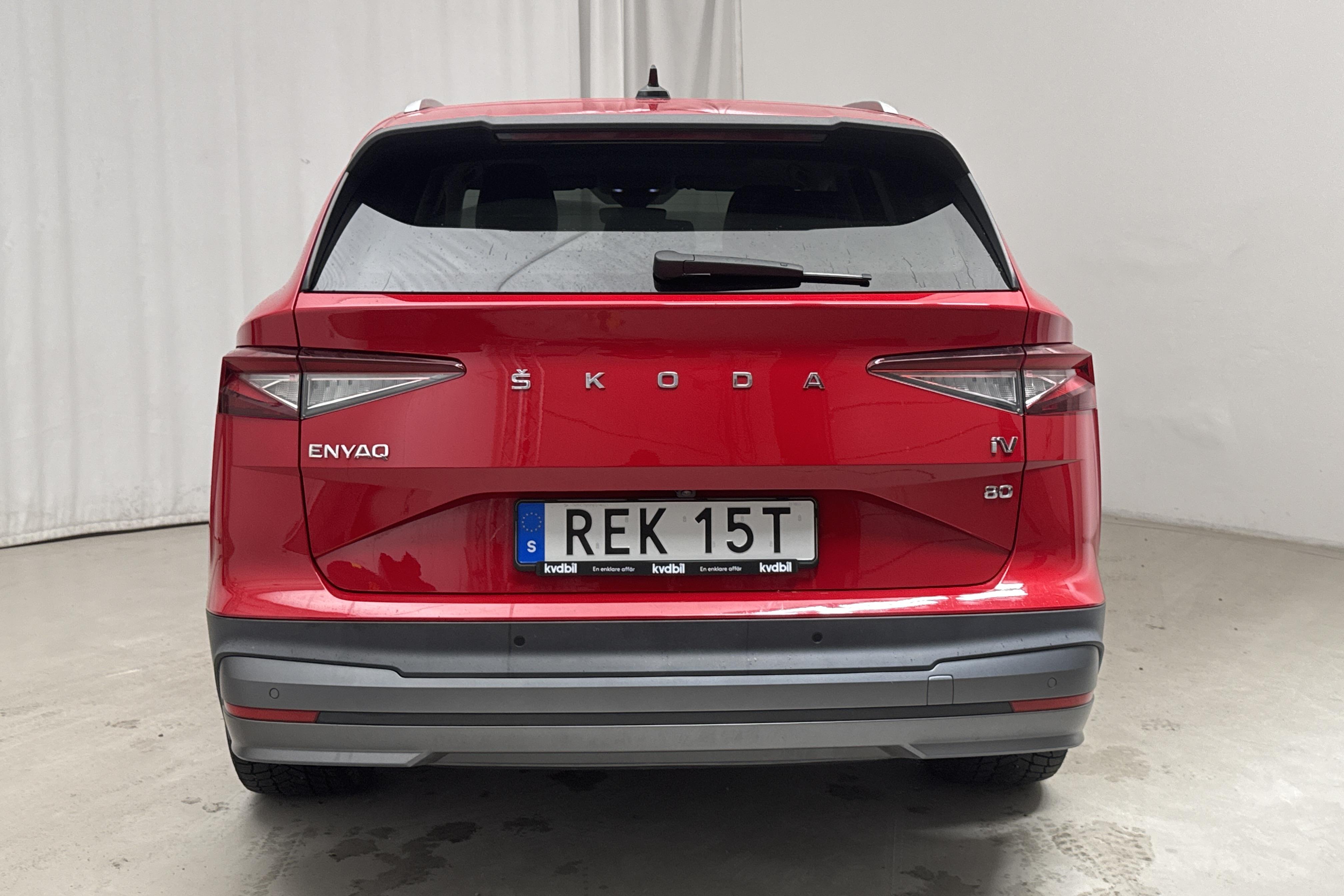 Skoda Enyaq 80 iV (204hk) - 9 690 mil - Automat - röd - 2022