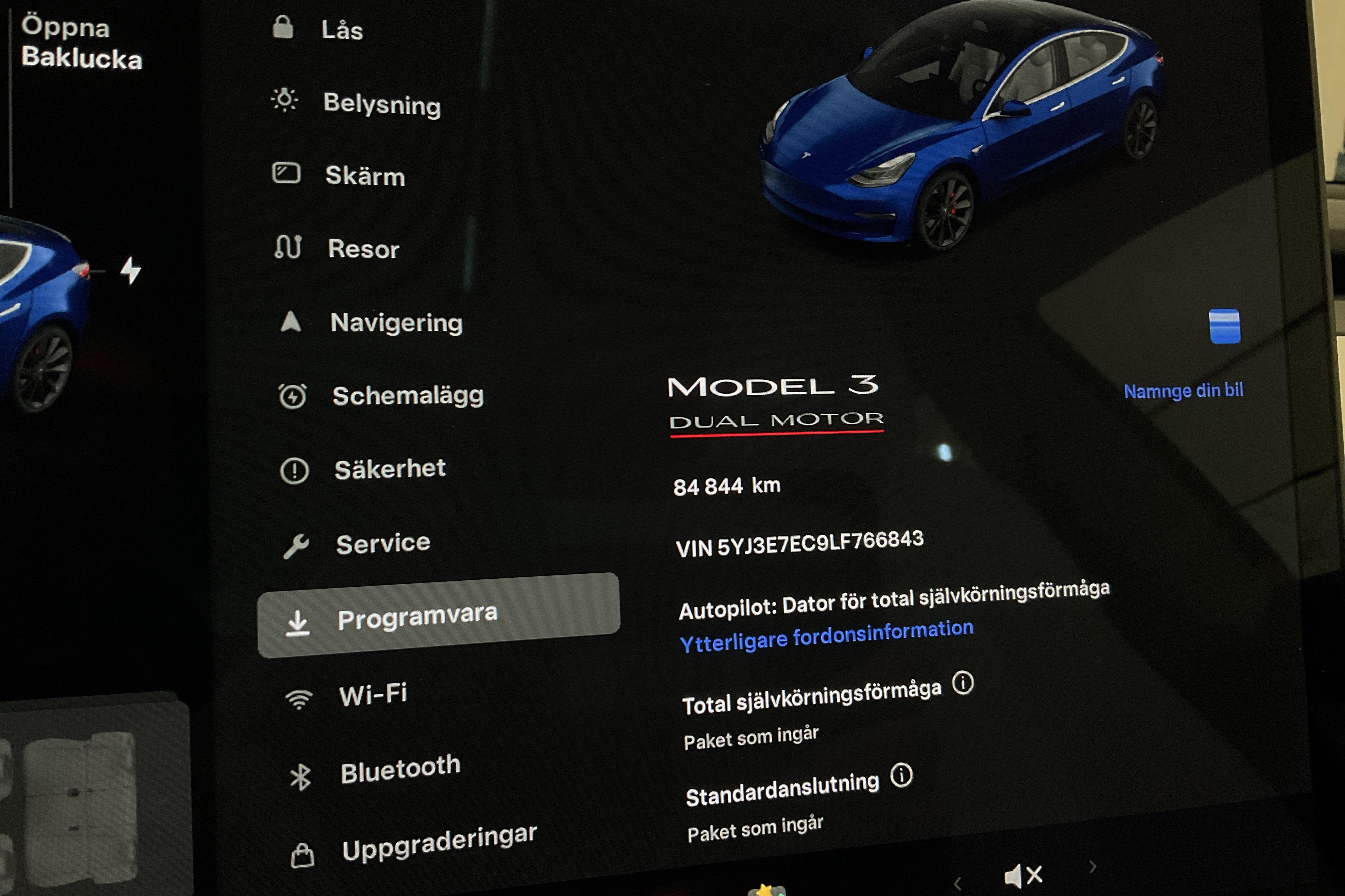 Tesla Model 3 Performance AWD - 84 840 km - Automaattinen - sininen - 2020