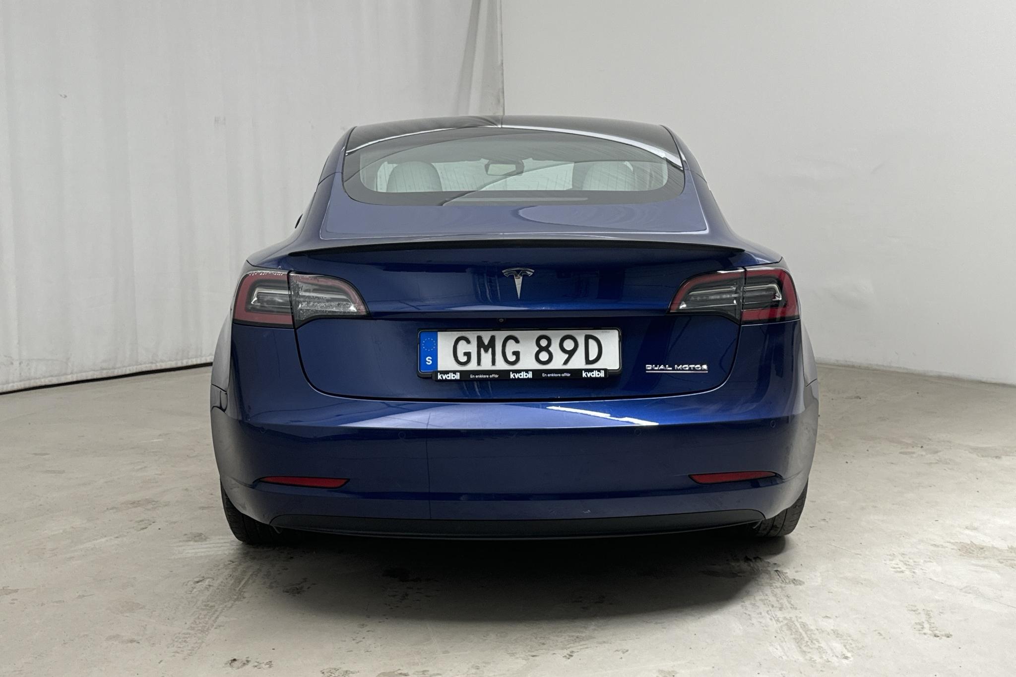 Tesla Model 3 Performance AWD - 84 840 km - Automaattinen - sininen - 2020