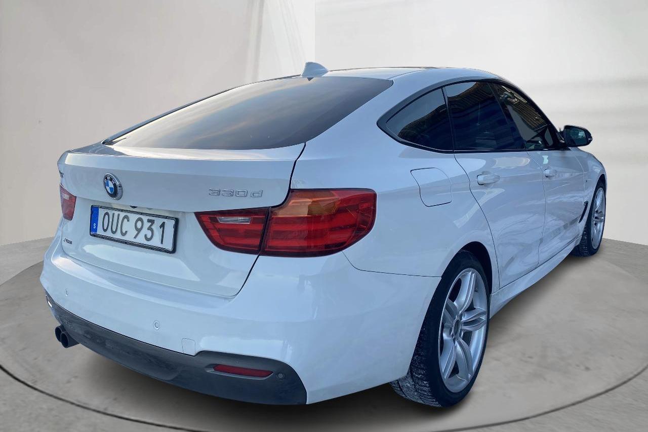 BMW 330d GT xDrive, F34 (258hk) - 189 450 km - Automatic - white - 2015