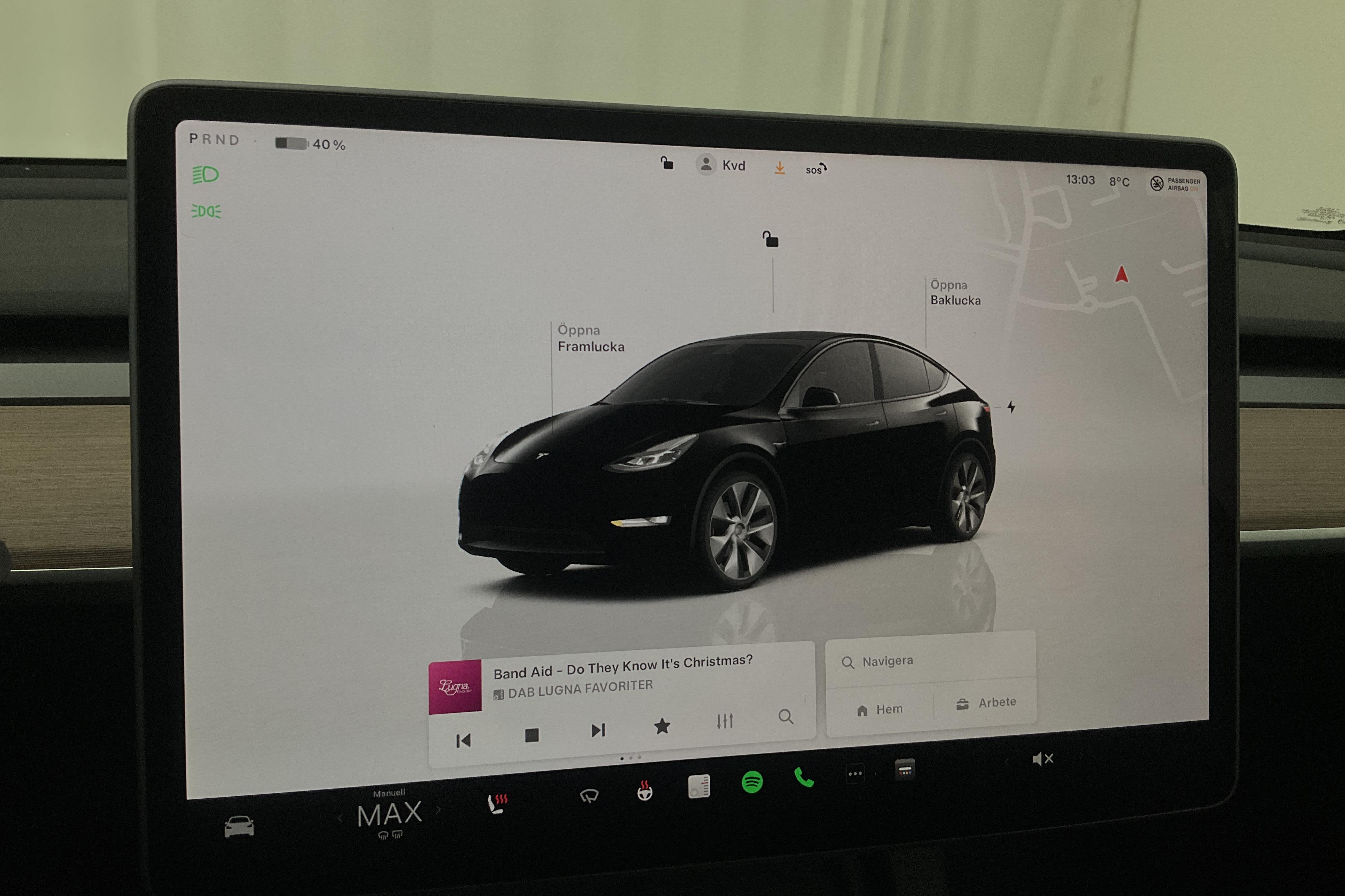 Tesla Model Y Long Range Dual Motor AWD - 3 543 mil - Automat - svart - 2023