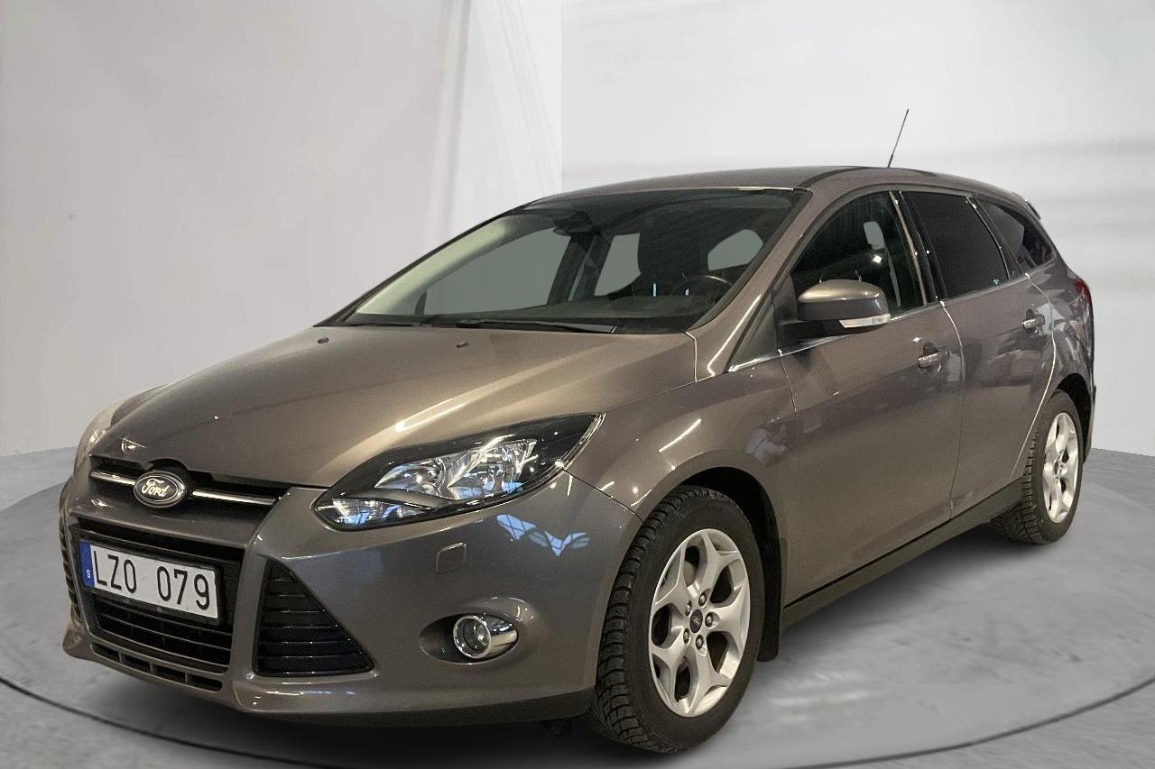 Ford Focus 1.0 EcoBoost Kombi (125hk) - 9 053 mil - Manuell - brun - 2013