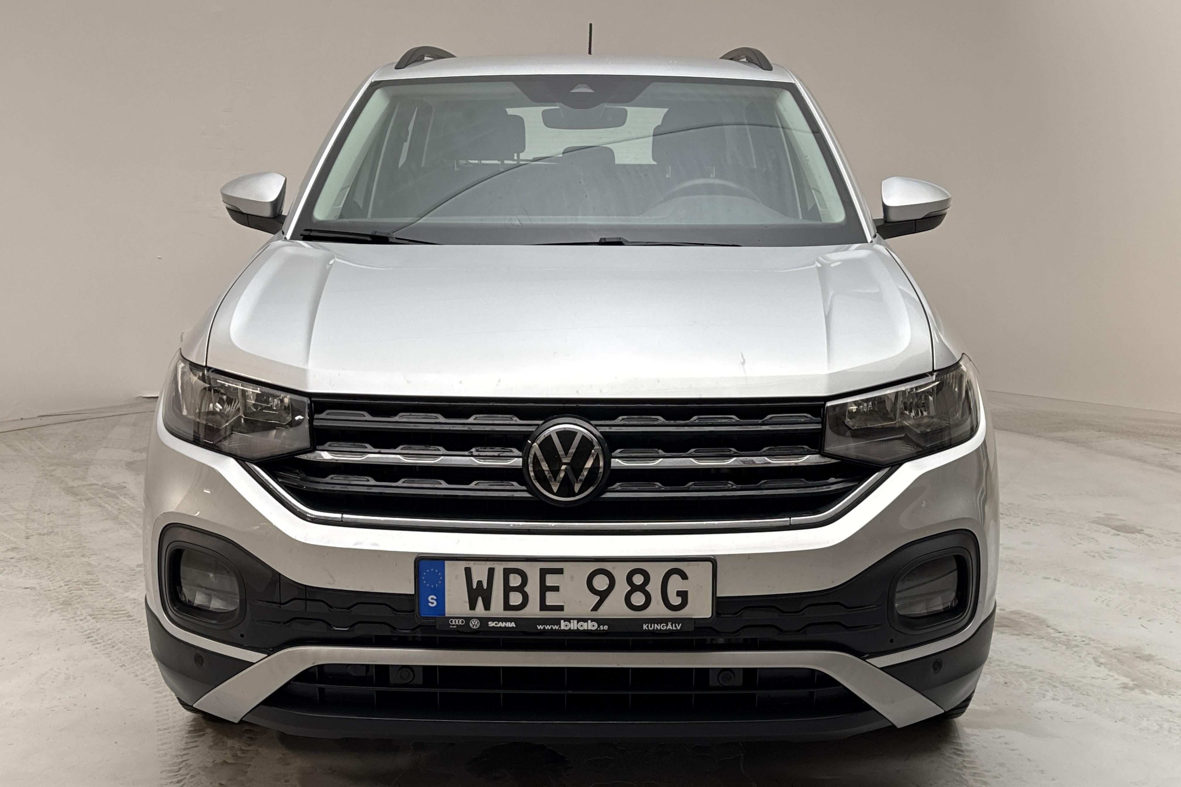 VW T-Cross 1.0 TSI (95hk) - 8 450 km - Manual - silver - 2021