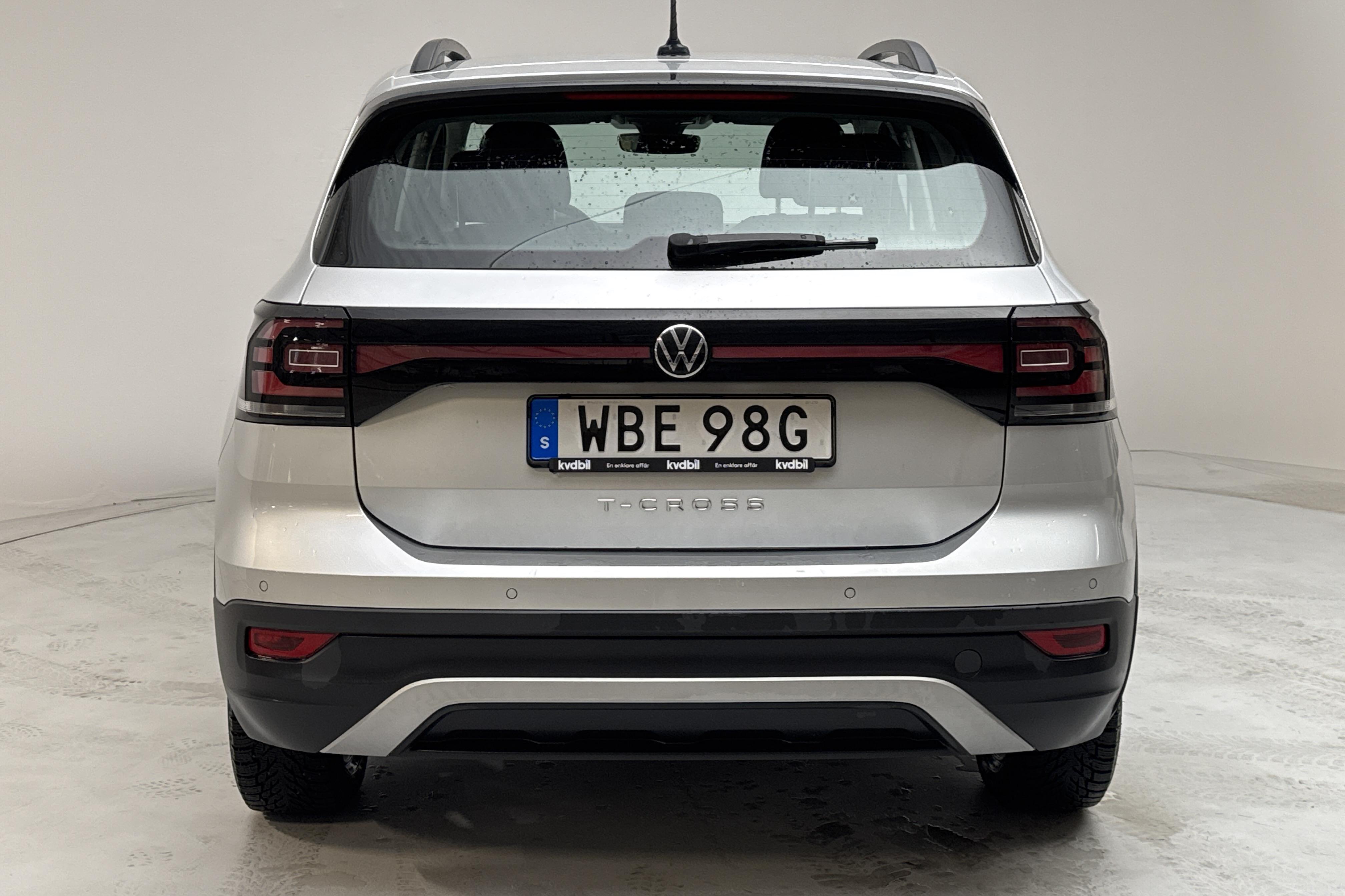 VW T-Cross 1.0 TSI (95hk) - 8 450 km - Manual - silver - 2021