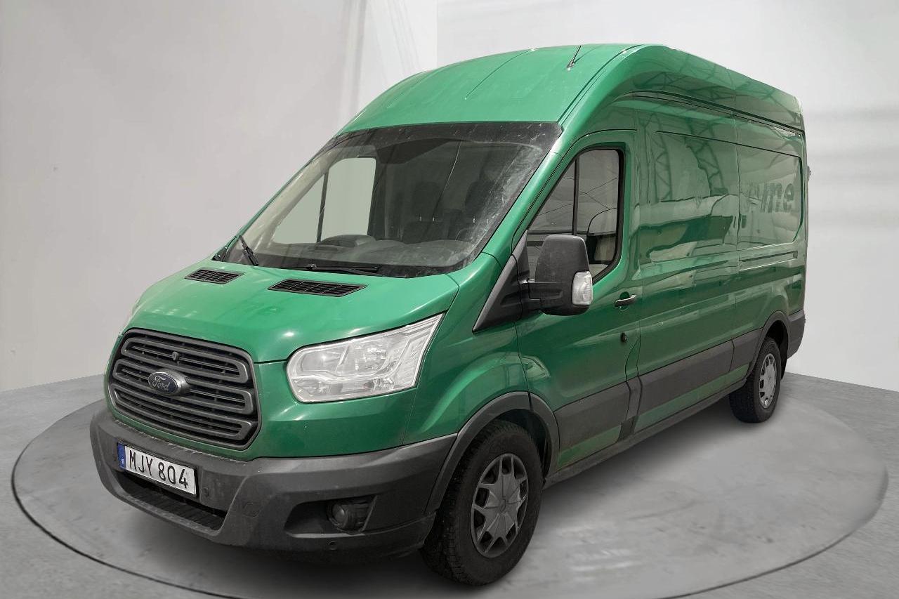 Ford Transit 350 2.0 TDCi 2WD Skåp (130hk) - 326 380 km - Automatic - green - 2018