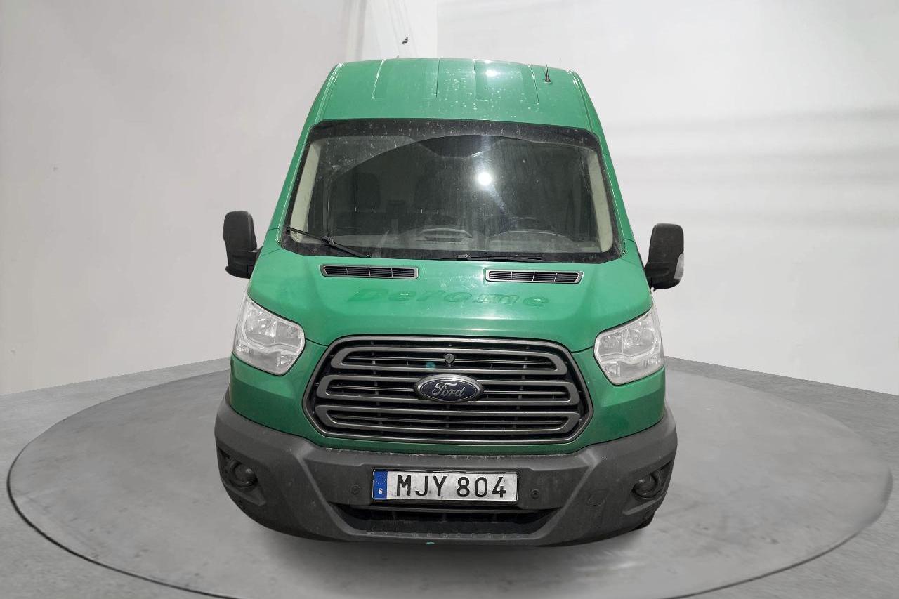 Ford Transit 350 2.0 TDCi 2WD Skåp (130hk) - 326 380 km - Automatic - green - 2018