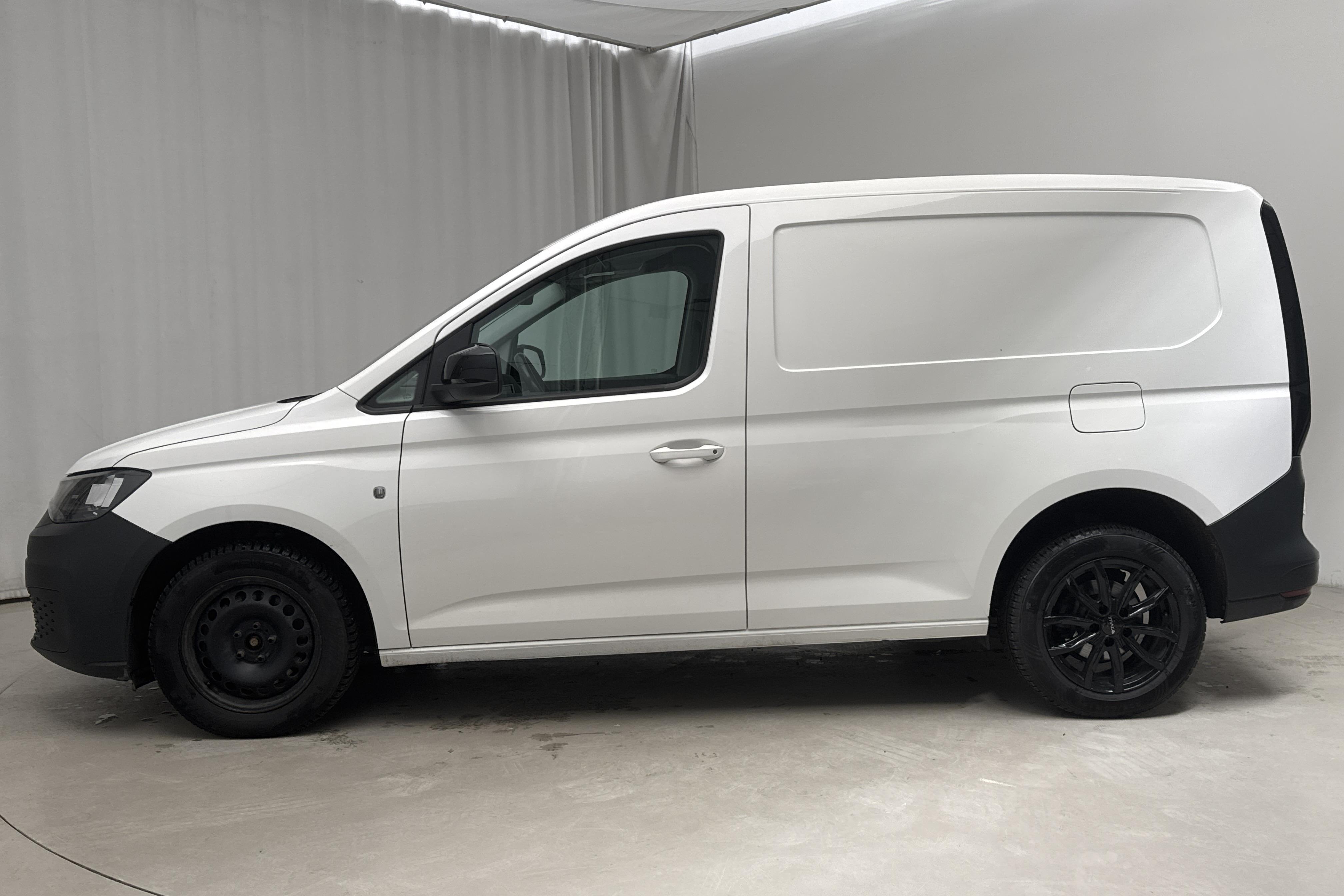 VW Caddy Cargo 2.0 TDI Skåp (122hk) - 163 660 km - Automatic - white - 2021