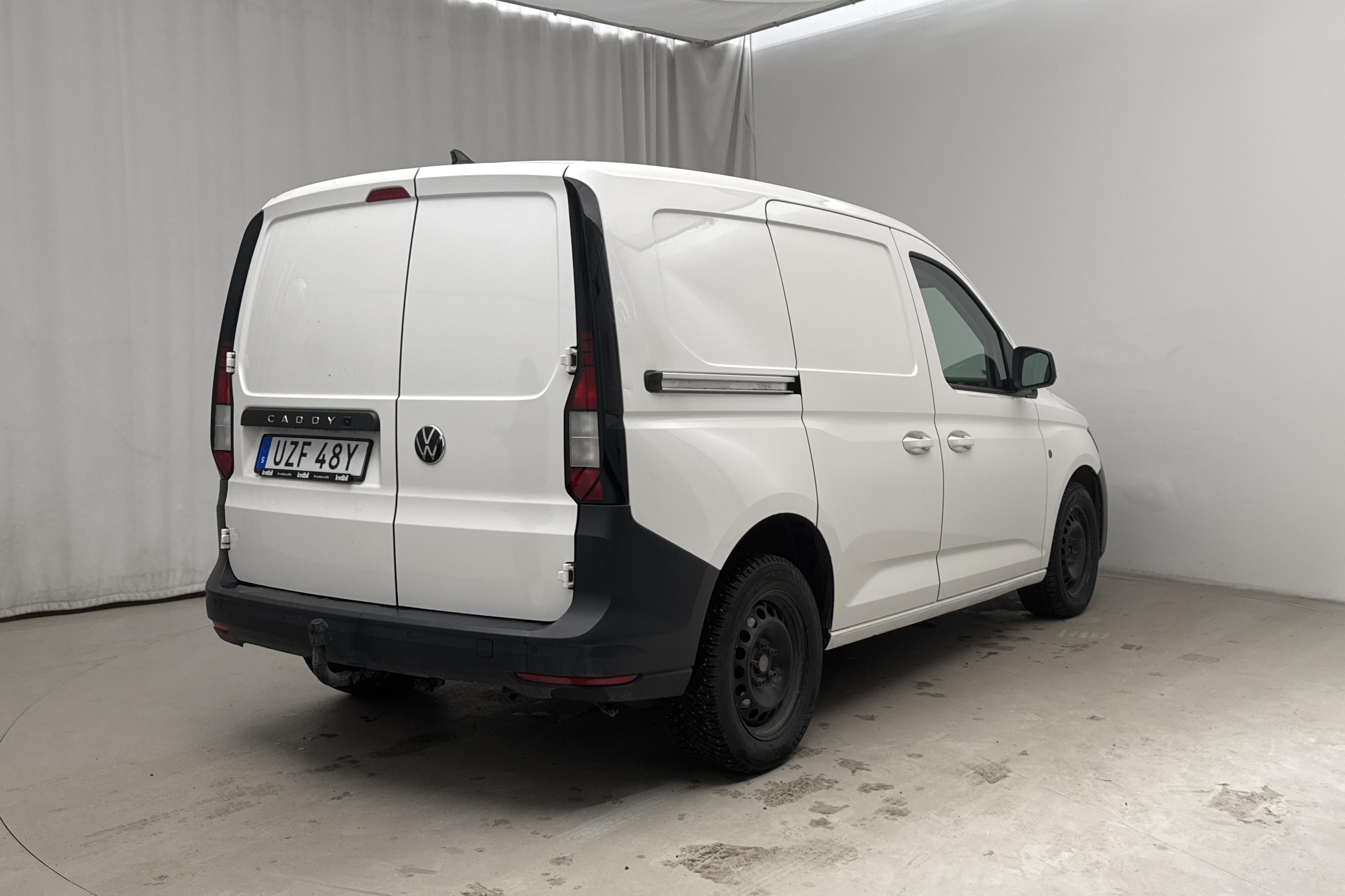 VW Caddy Cargo 2.0 TDI Skåp (122hk) - 163 660 km - Automatic - white - 2021