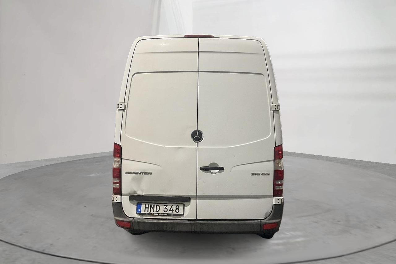 Mercedes Sprinter 316 CDI (163hk) - 172 650 km - Automaattinen - valkoinen - 2014