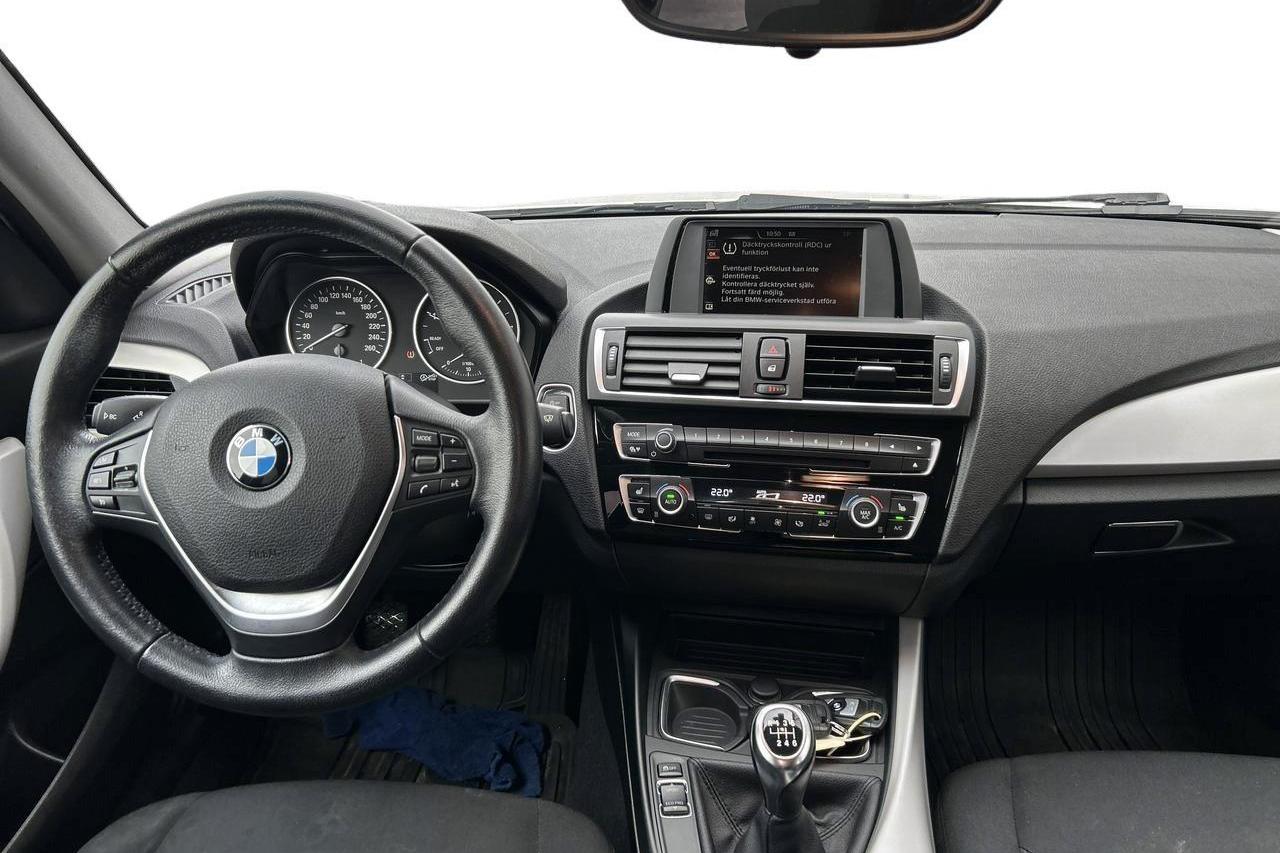 BMW 116d 5dr, F20 (116hk) - 124 480 km - Manuaalinen - valkoinen - 2016