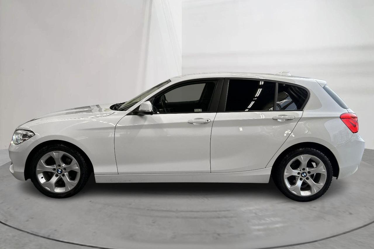 BMW 116d 5dr, F20 (116hk) - 124 480 km - Manuaalinen - valkoinen - 2016