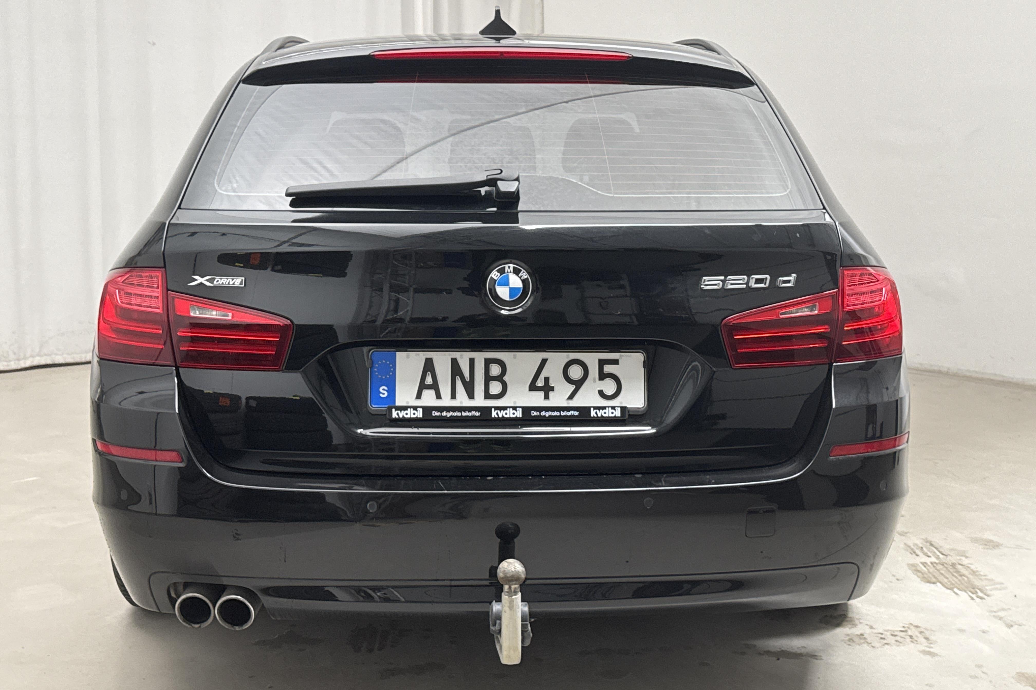 BMW 520d xDrive Touring, F11 (190hk) - 185 210 km - Automatic - black - 2015