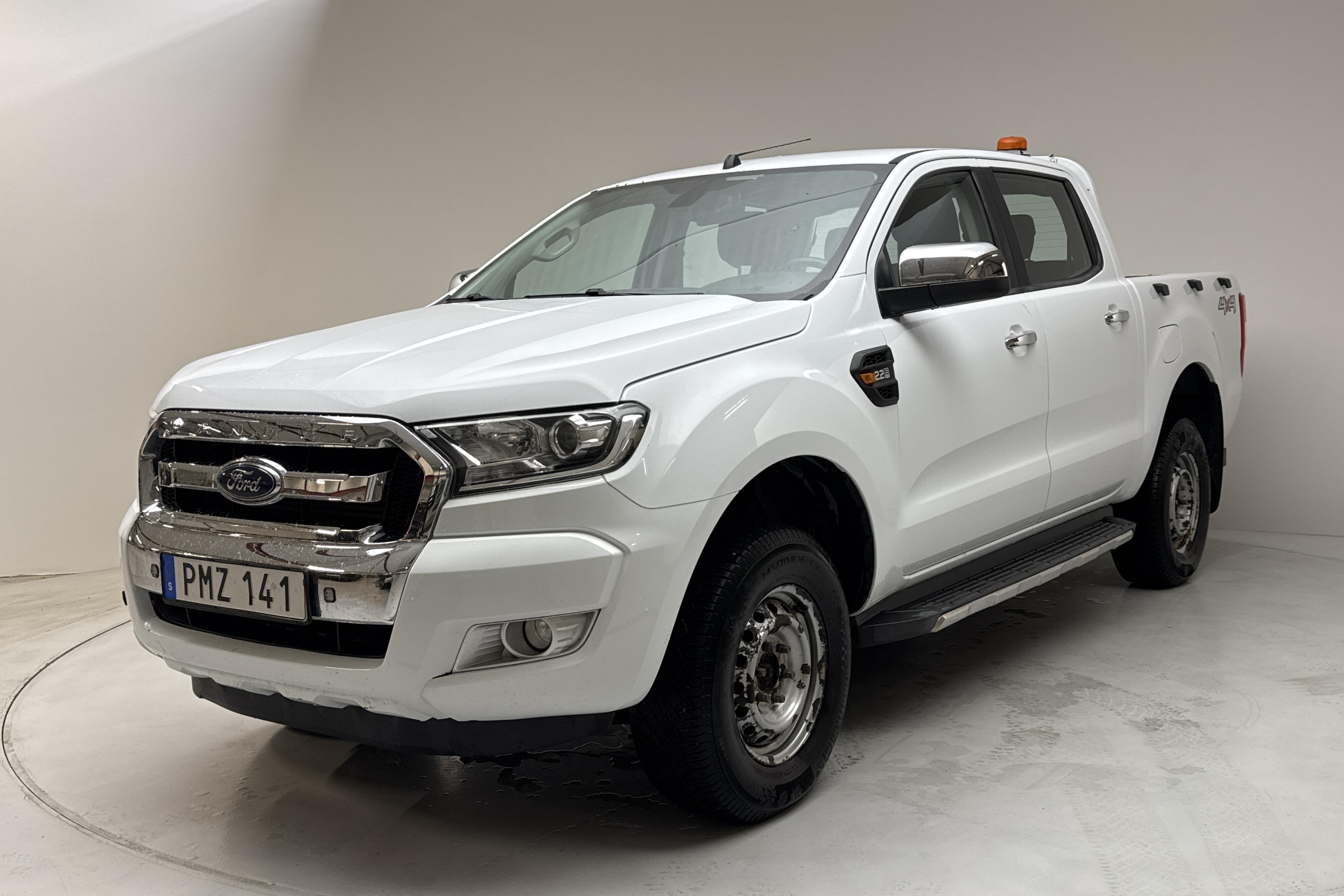 Ford Ranger 2.2 TDCi 4WD (160hk) - 100 780 km - Automatyczna - biały - 2017