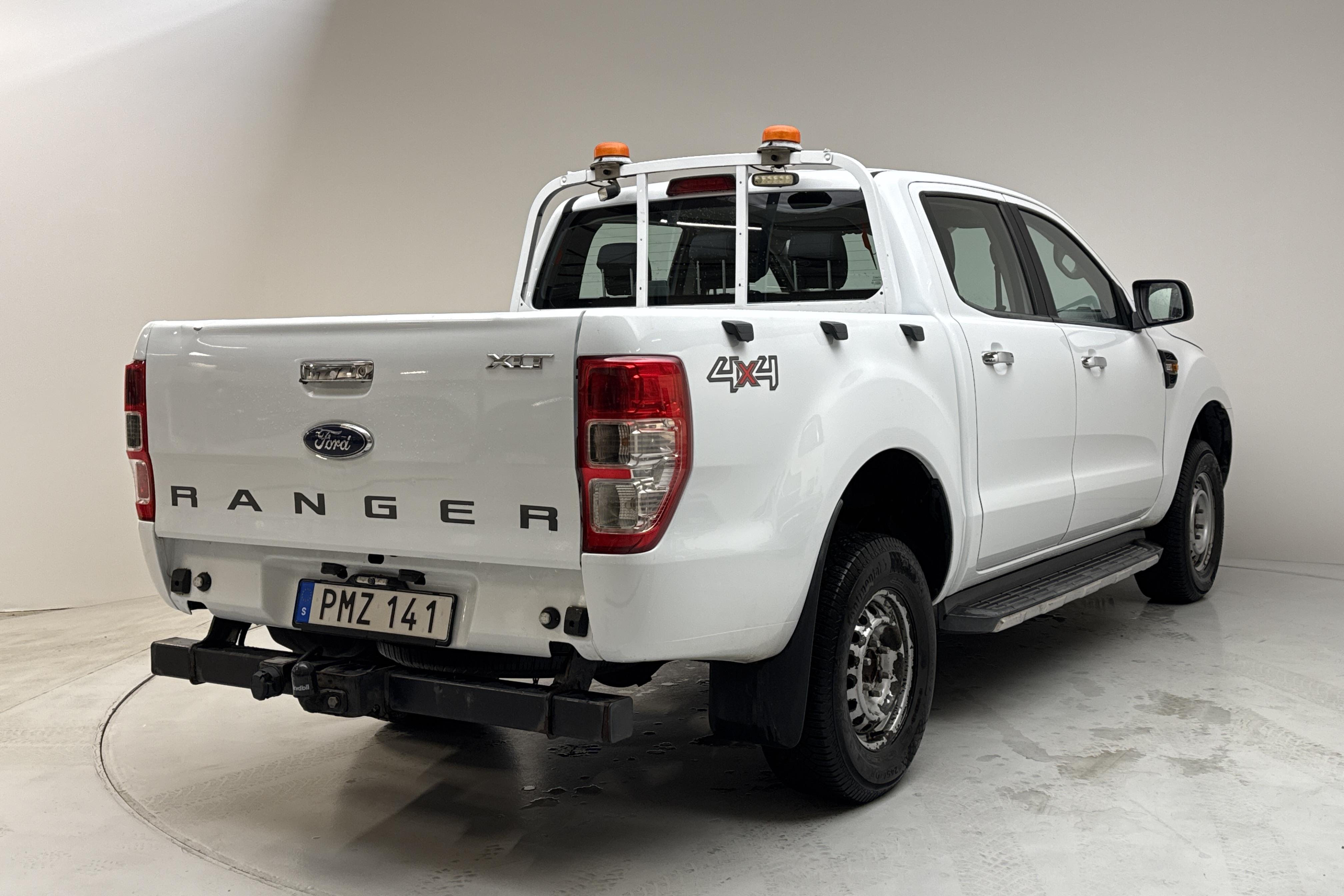 Ford Ranger 2.2 TDCi 4WD (160hk) - 100 780 km - Automatyczna - biały - 2017