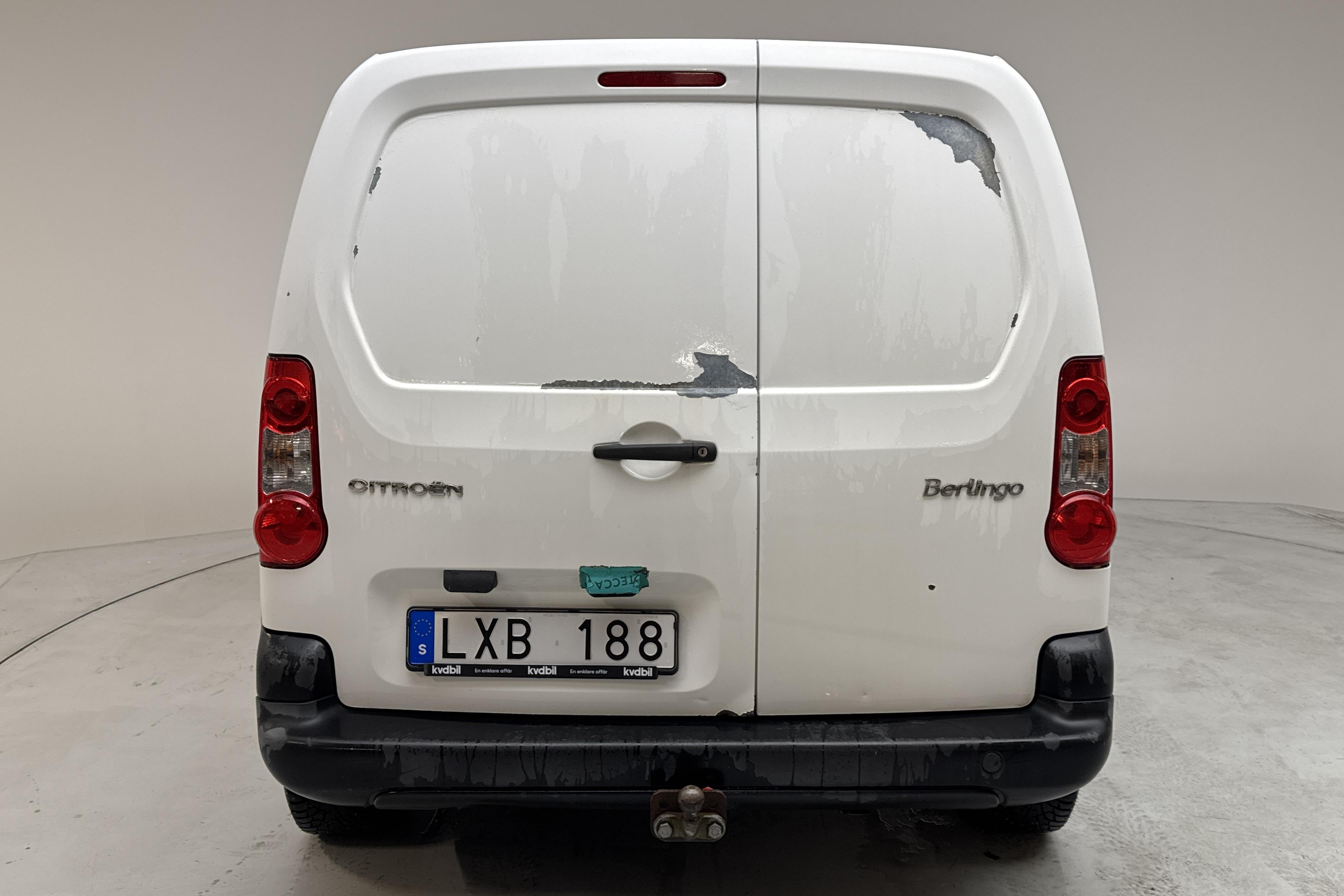 Citroen Berlingo III 1.6 HDi Skåp (90hk) - 135 140 km - Manualna - biały - 2011