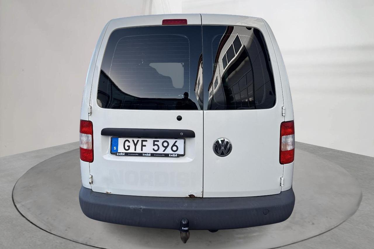 VW Caddy 1.9 TDI Skåp (105hk) - 301 590 km - Käsitsi - valge - 2008