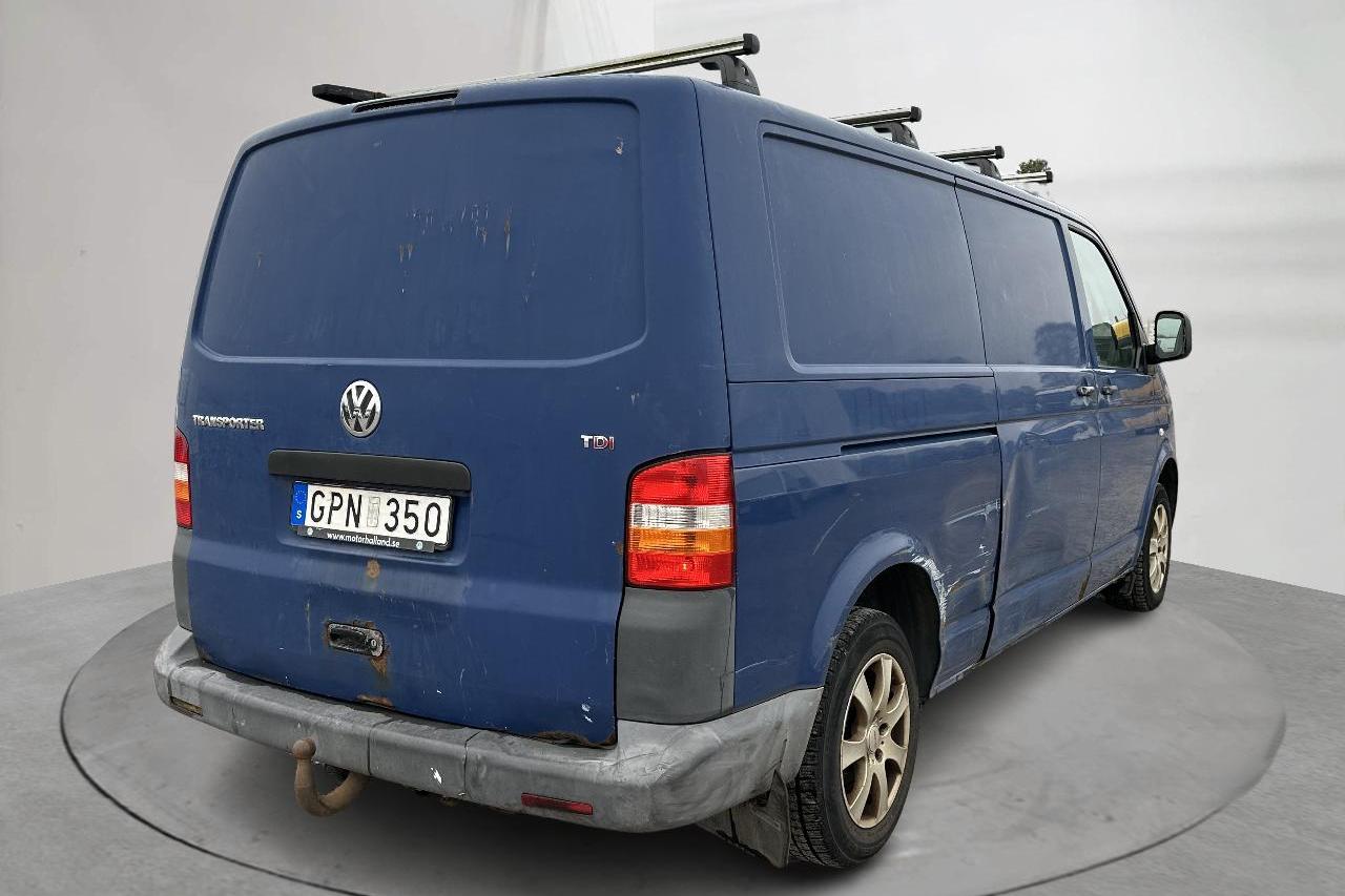 VW Transporter T5 2.5 TDI (130hk) - 32 223 mil - Manuell - Dark Blue - 2008