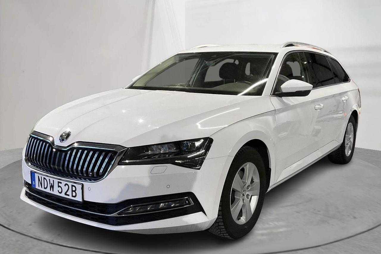 Skoda Superb 2.0 TDI 4x4 Kombi (190hk) - 111 620 km - Automaattinen - valkoinen - 2020