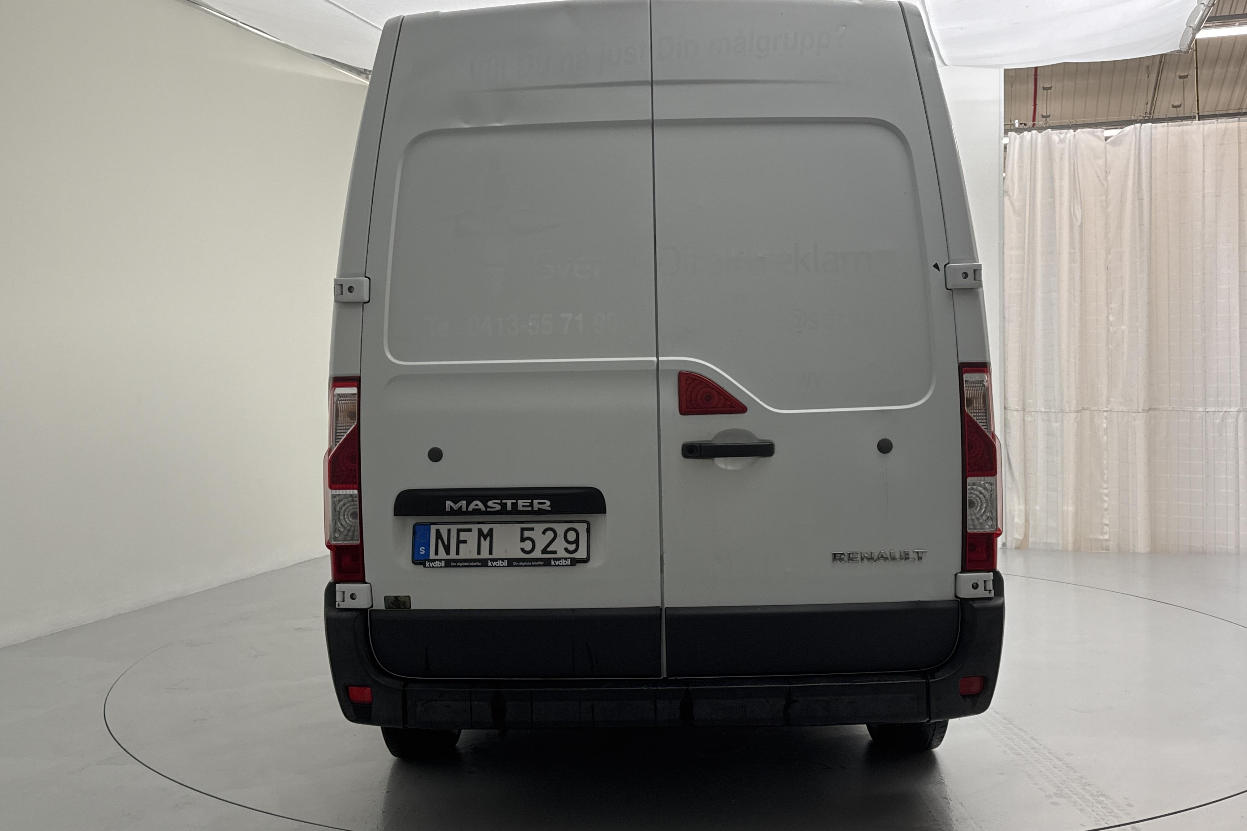 Renault Master 2.3 dCi FAP 2WD (125hk) - 17 173 mil - Manuell - vit - 2013