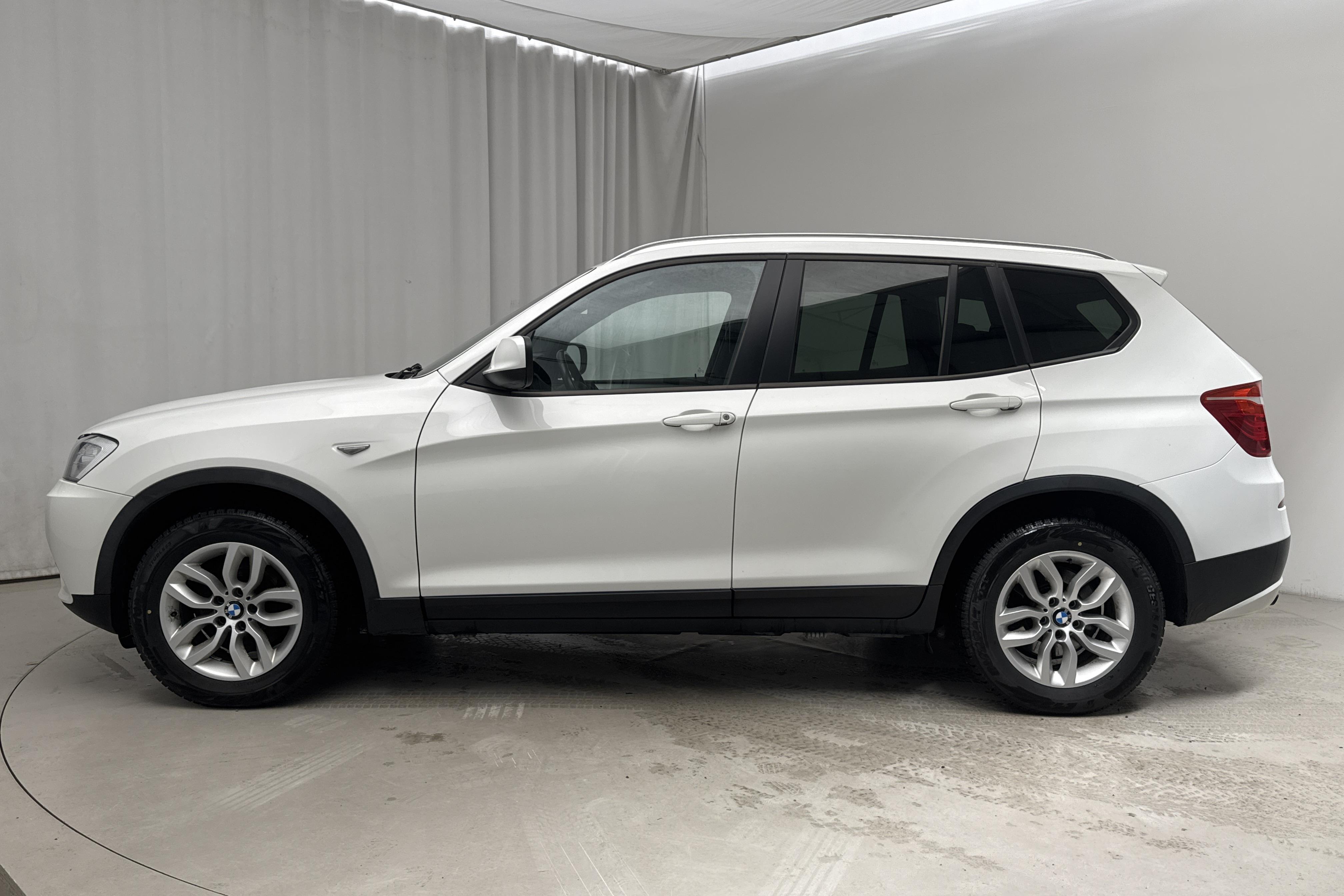 BMW X3 xDrive20d, F25 (184hk) - 163 840 km - Manual - white - 2012