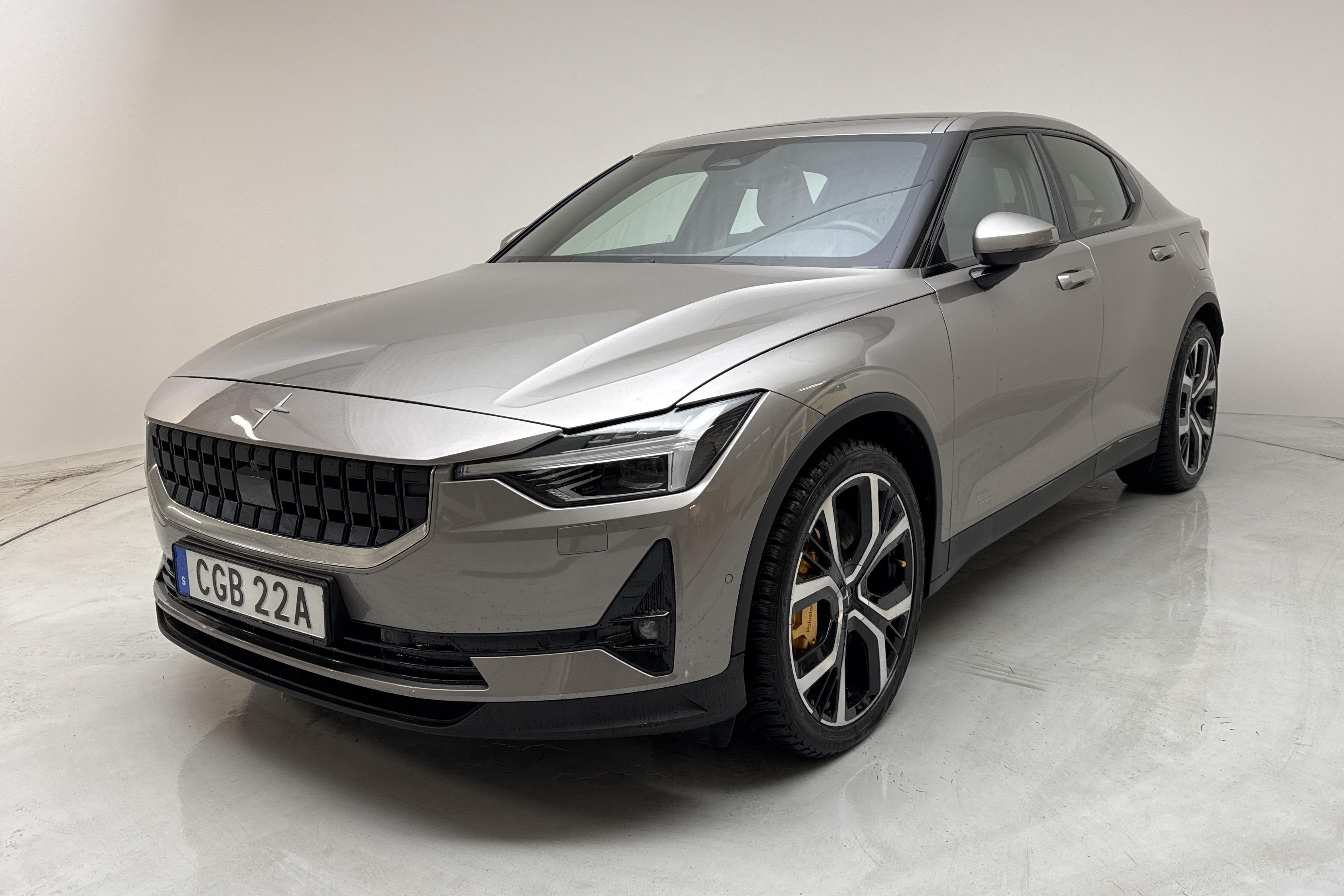 Polestar 2 Long range Dual motor (408hk) - 4 478 mil - Automat - grå - 2021