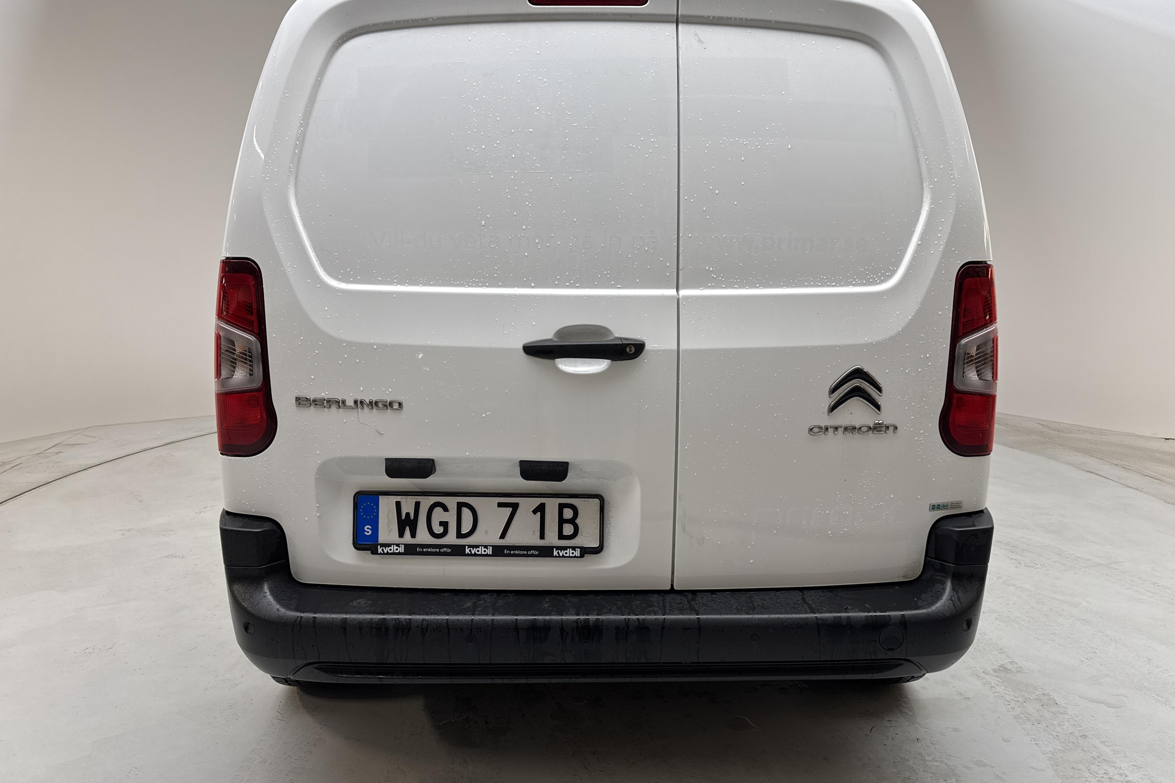 Citroen Berlingo 1.5 BlueHDi Skåp (130hk) - 59 250 km - Automatyczna - biały - 2021