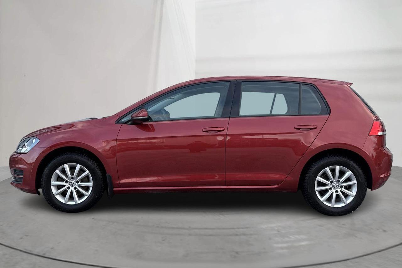 VW Golf VII 1.2 TSI 5dr (105hk) - 49 860 km - Automaatne - punane - 2015