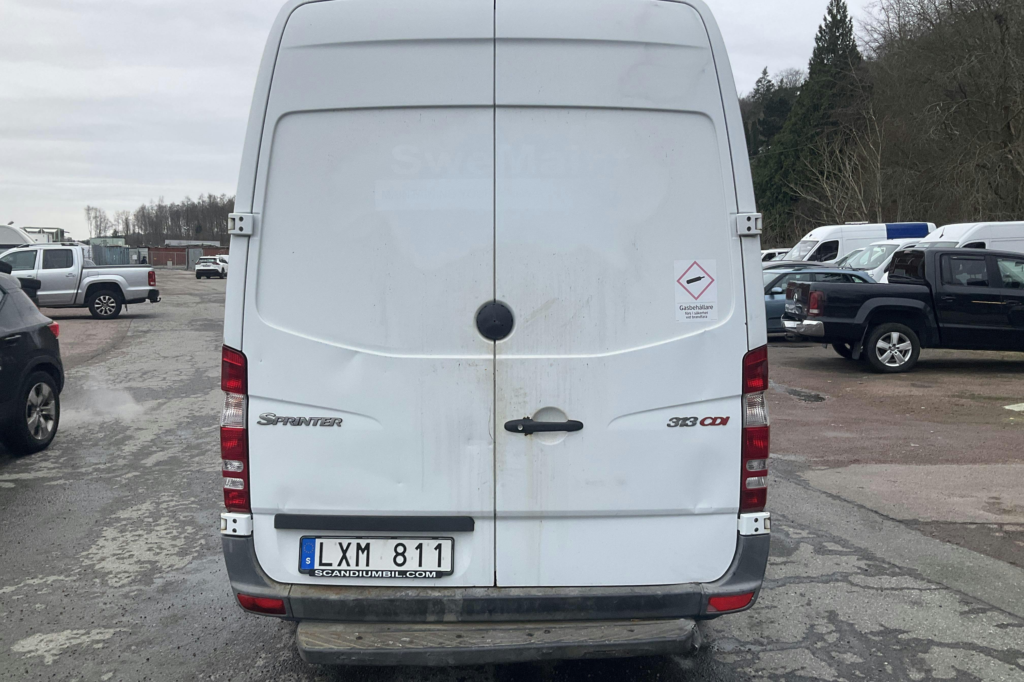 Mercedes Sprinter 313 CDI (129hk) - 202 500 km - Automatic - white - 2012