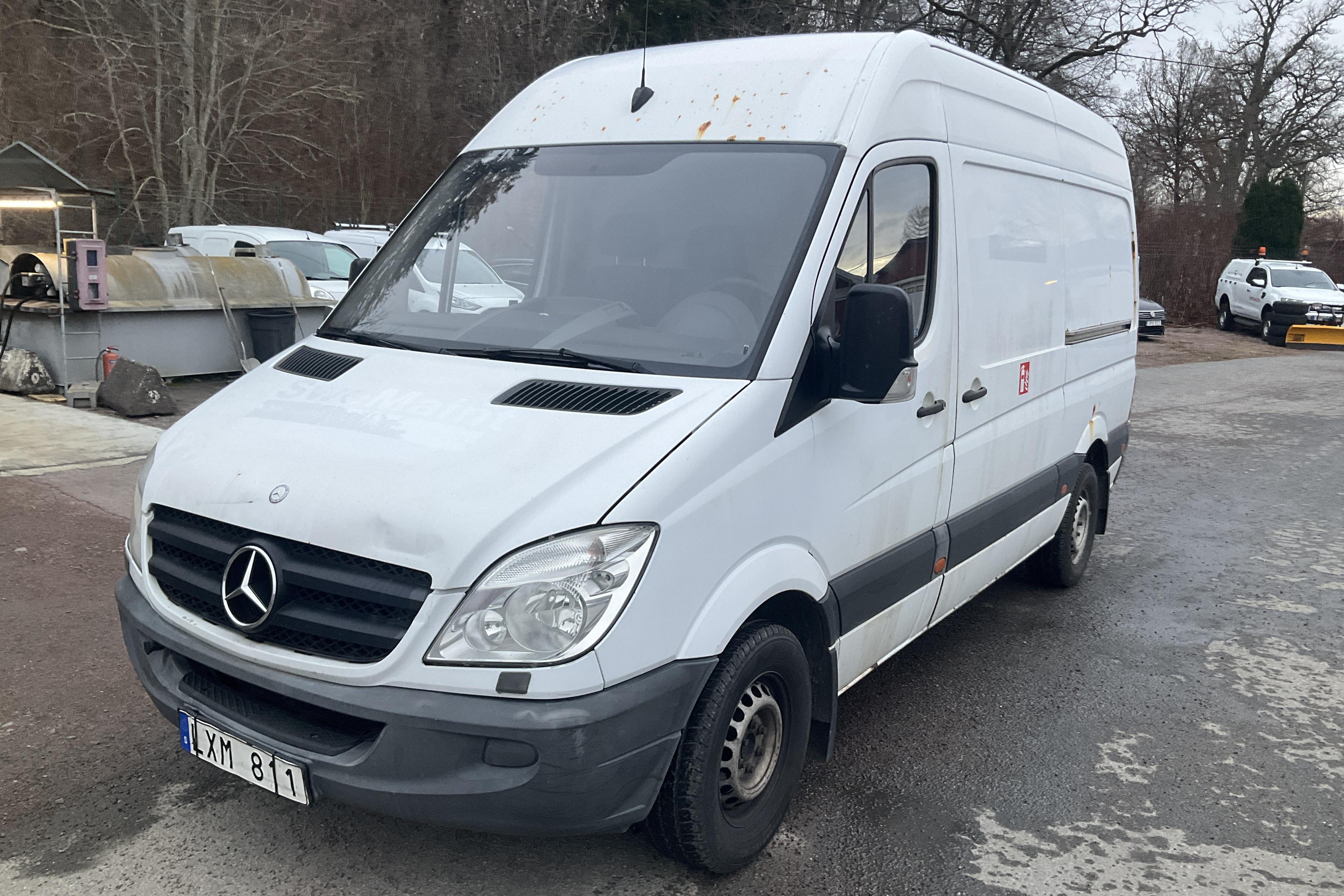 Mercedes Sprinter 313 CDI (129hk) - 202 500 km - Automatic - white - 2012