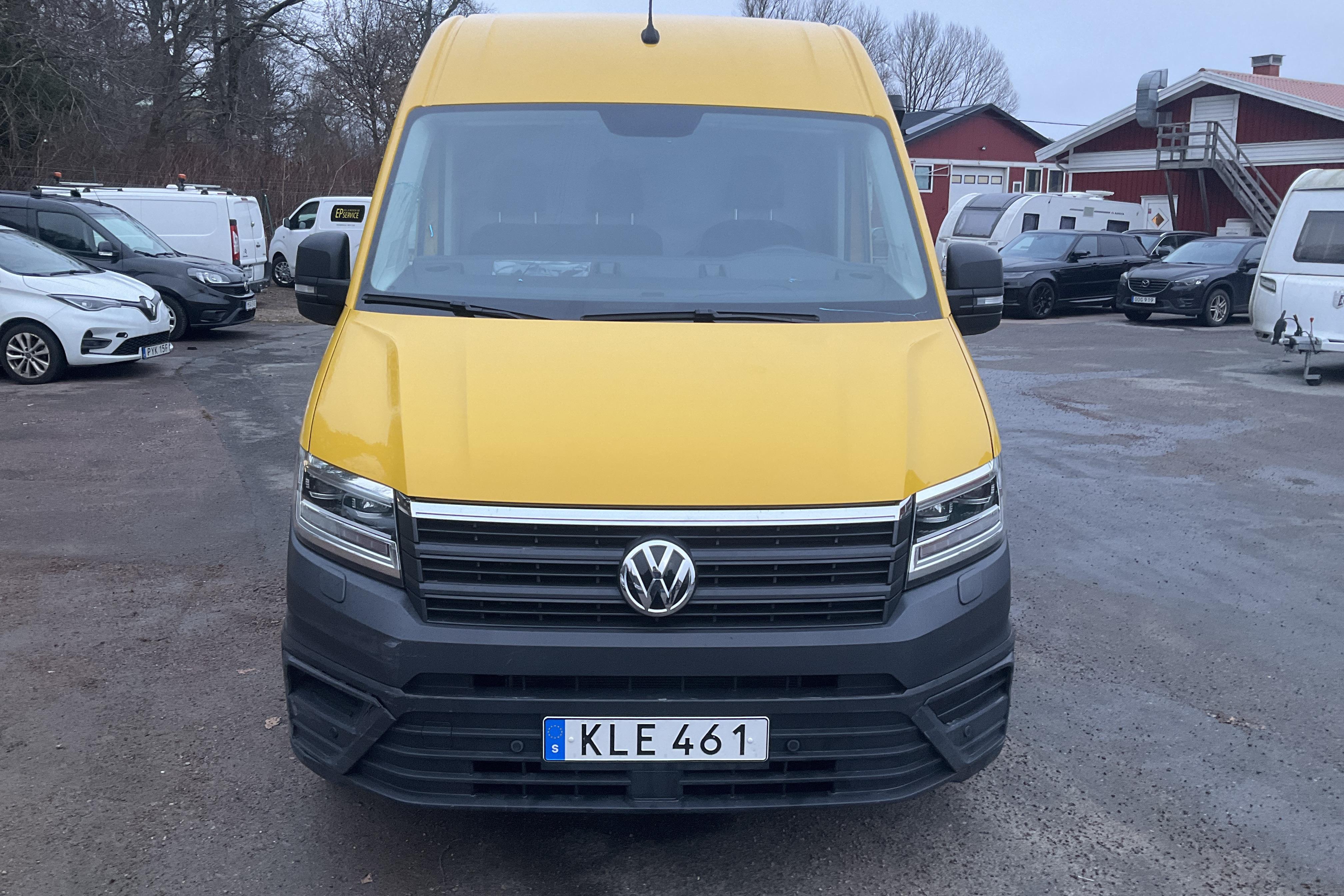 VW Crafter 35 2.0 TDI Skåp (140hk) - 16 094 mil - Automat - gul - 2019