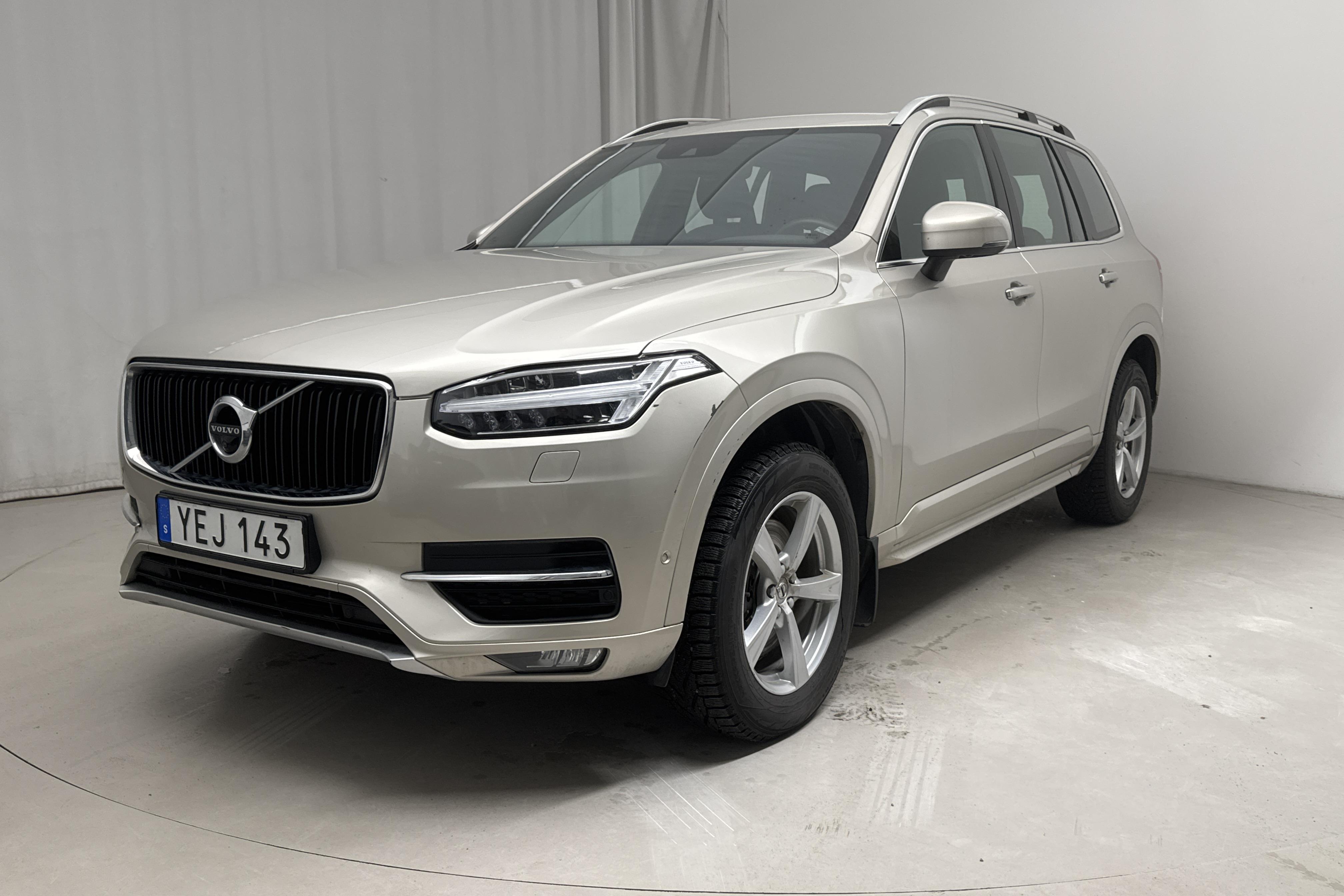 Volvo XC90 D5 AWD (235hk) - 7 484 mil - Automat - Light Brown - 2017