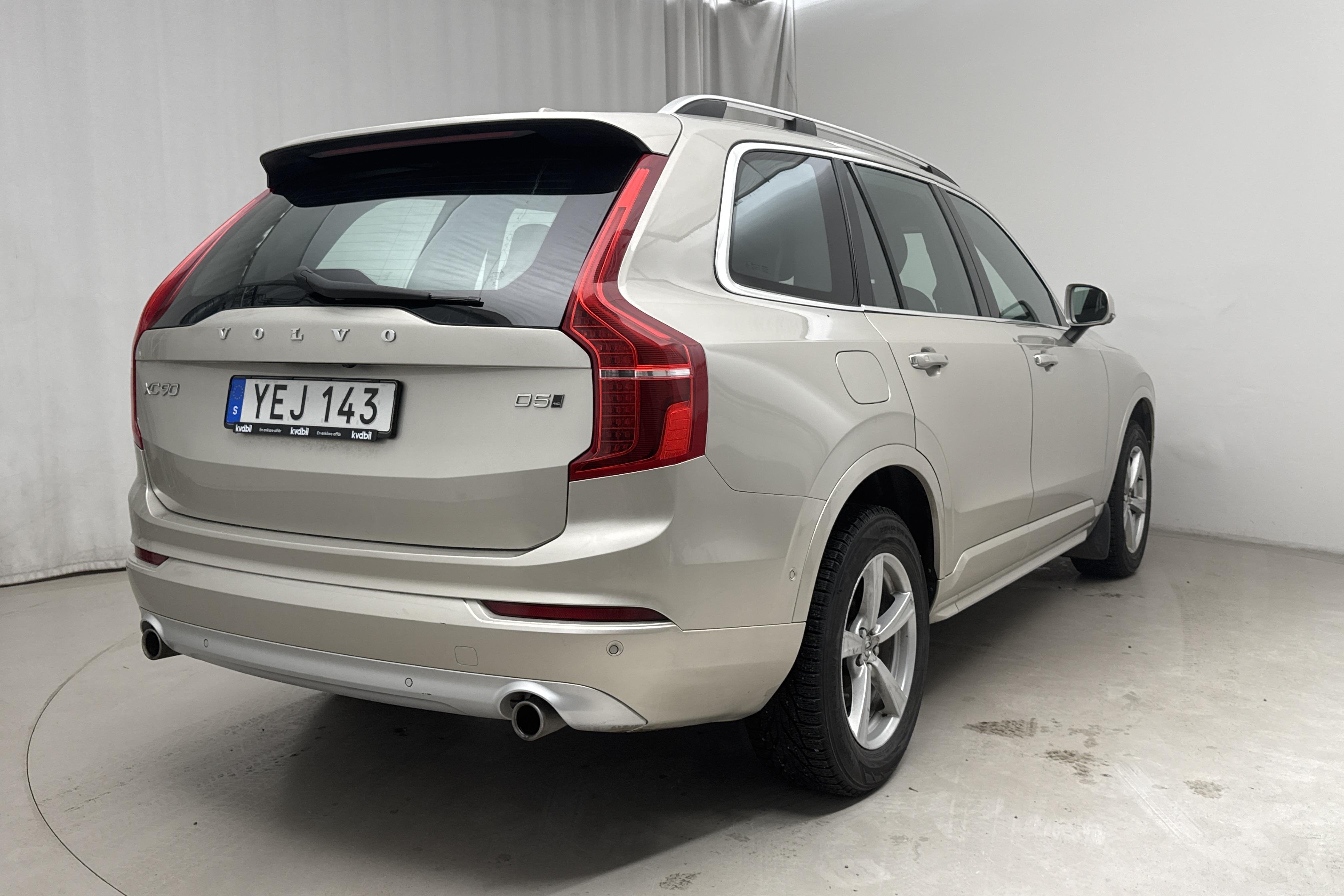 Volvo XC90 D5 AWD (235hk) - 7 484 mil - Automat - Light Brown - 2017