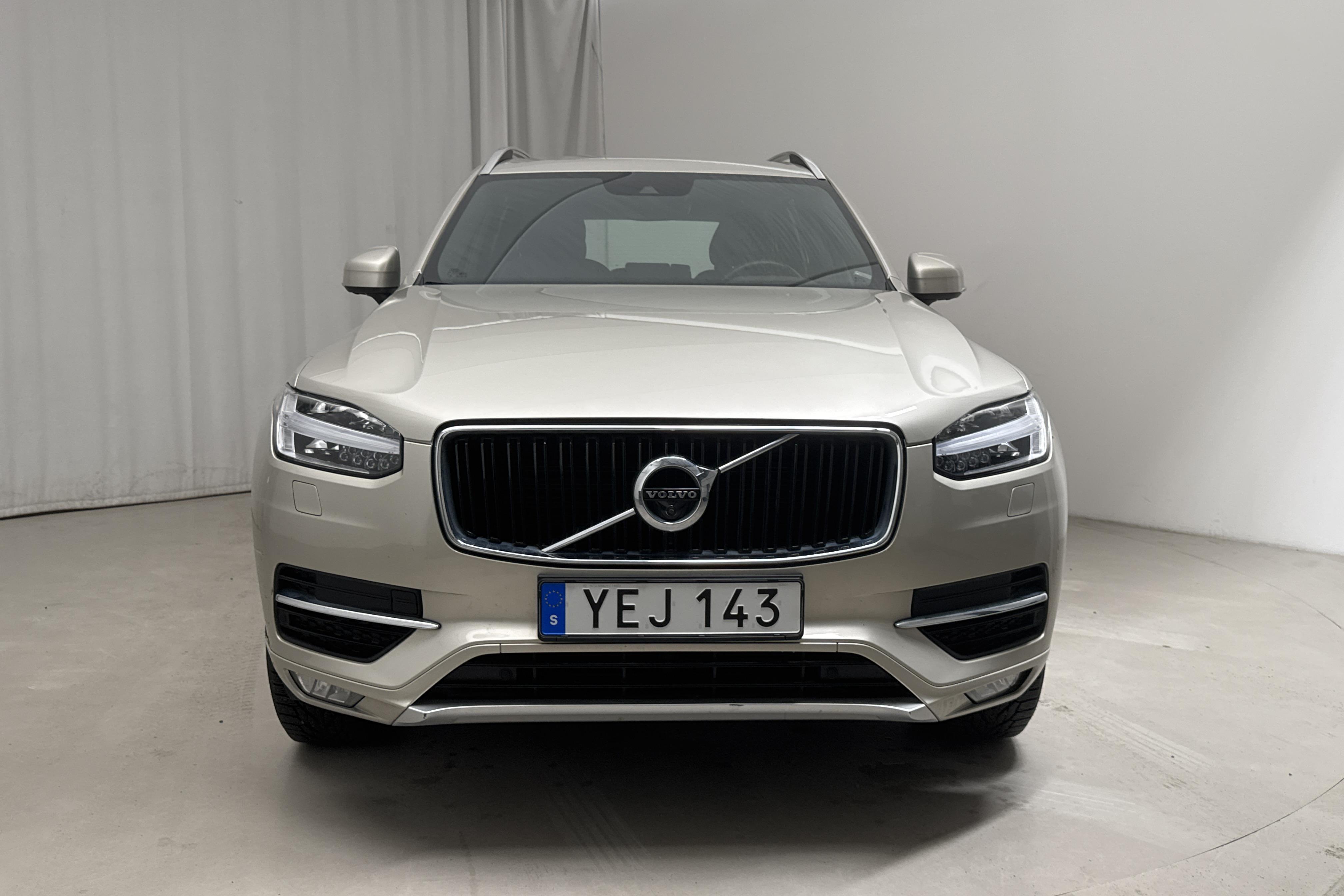 Volvo XC90 D5 AWD (235hk) - 7 484 mil - Automat - Light Brown - 2017