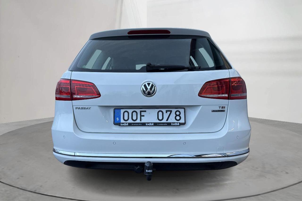 VW Passat 1.4 TSI EcoFuel Variant (150hk) - 19 386 mil - Automat - vit - 2012