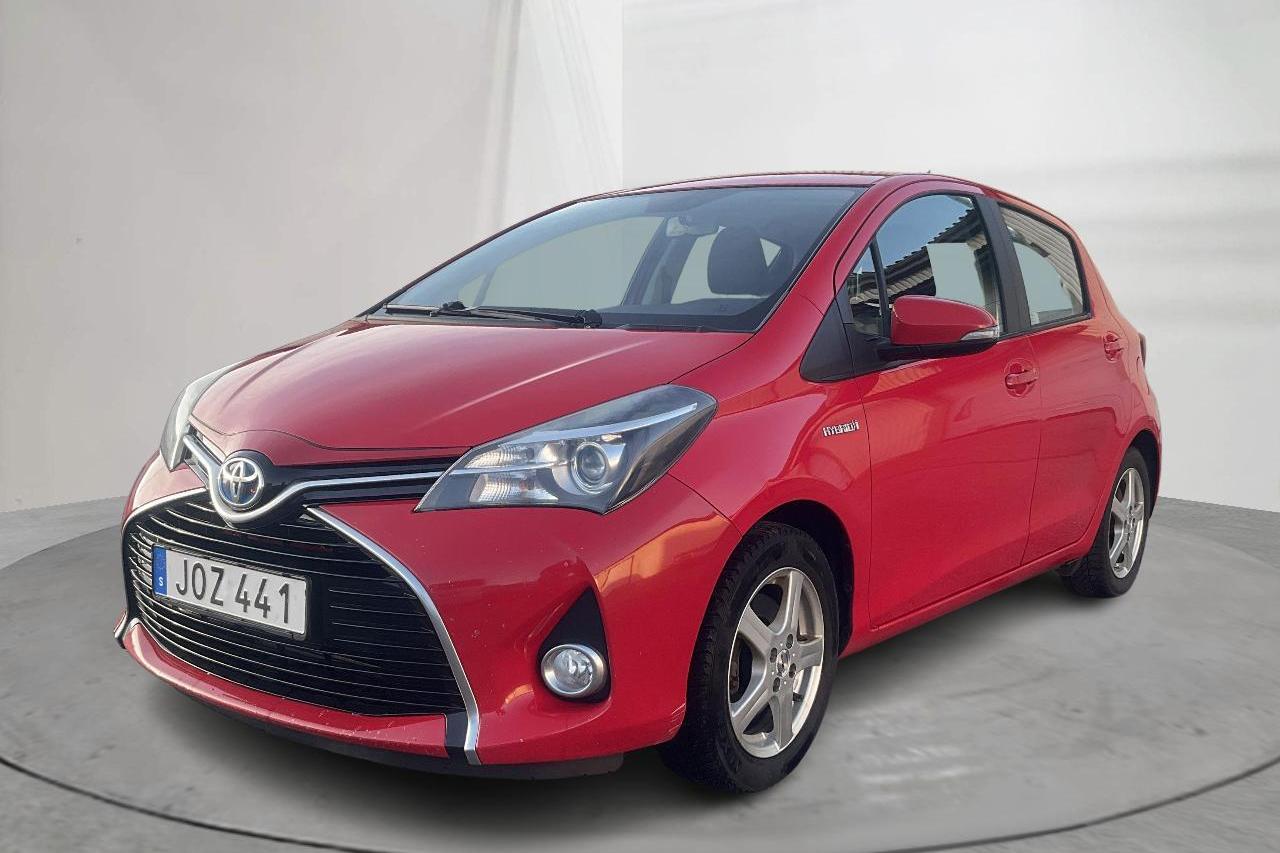 Toyota Yaris 1.5 HSD 5dr (75hk) - 124 610 km - Automatic - red - 2014