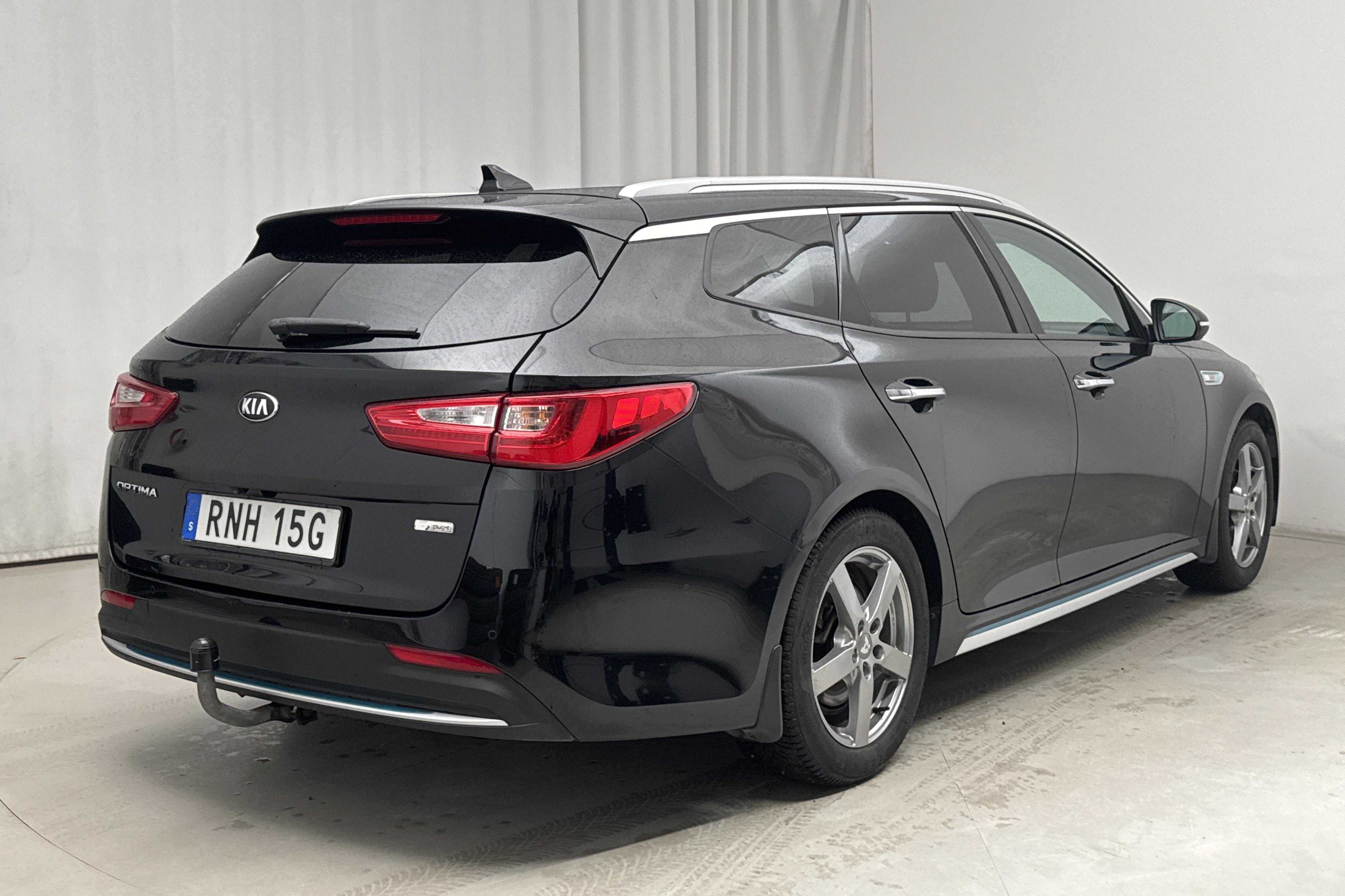 KIA Optima 2.0 GDi Plug-in Hybrid SW (205hk) - 223 530 km - Automaattinen - musta - 2019