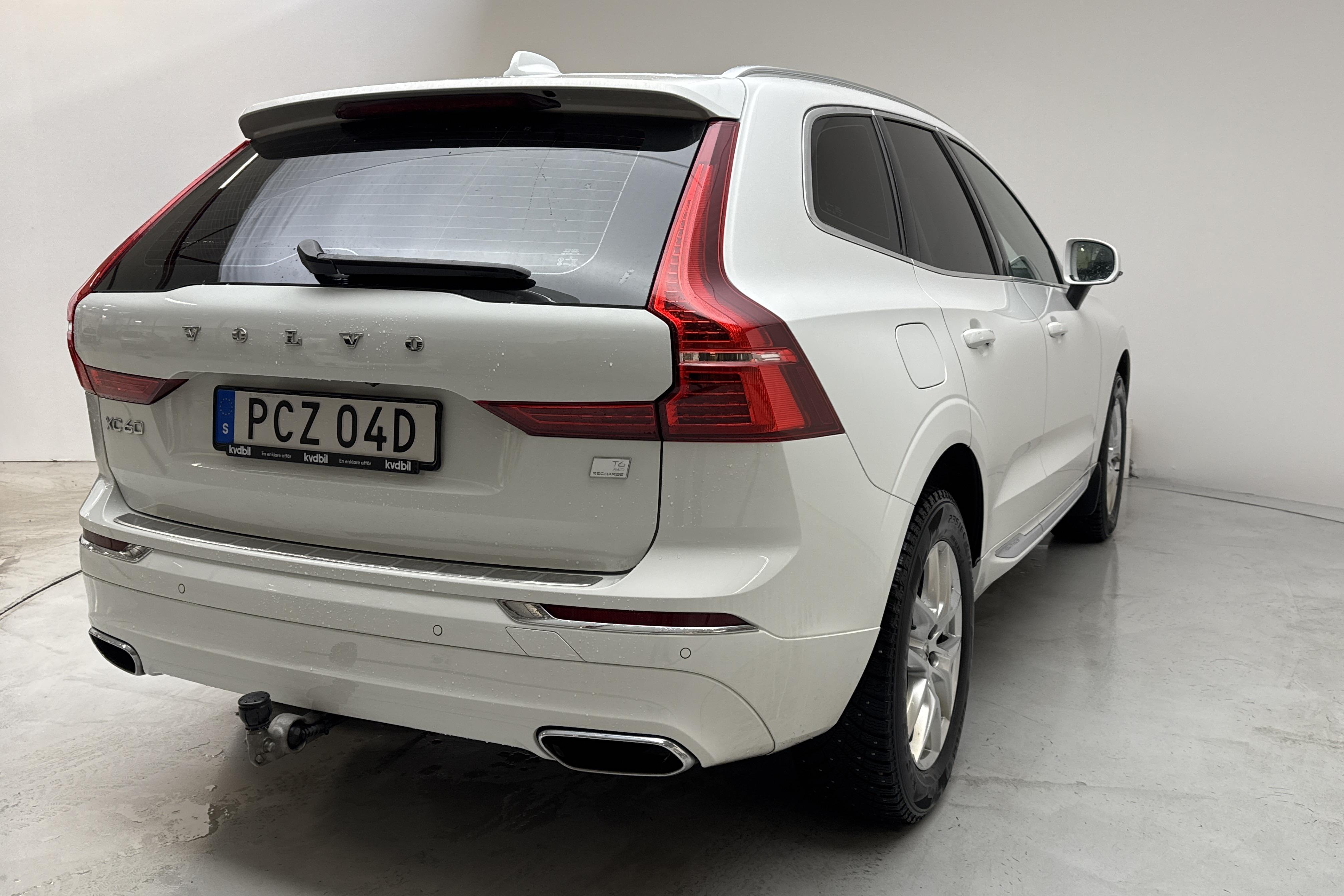 Volvo XC60 T6 AWD Recharge (340hk) - 12 124 mil - Automat - vit - 2021