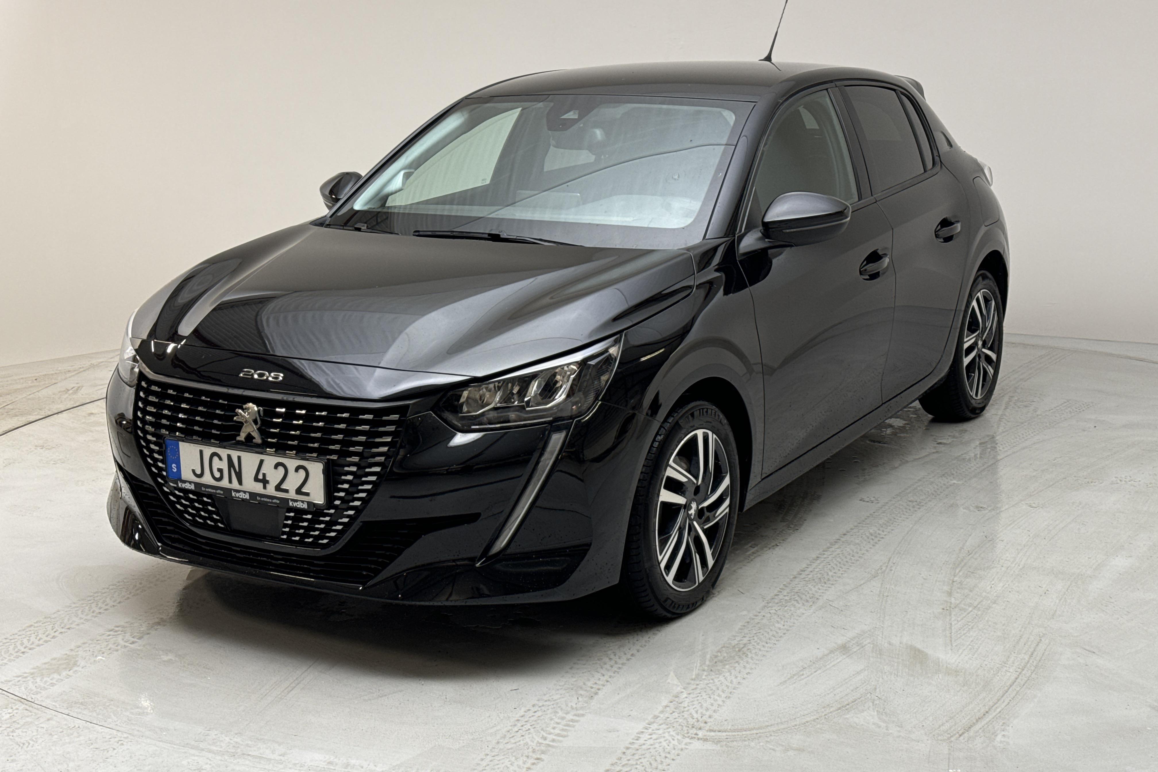 Peugeot 208 1.2 PureTech 5dr (100hk) - 12 800 km - Automaattinen - musta - 2023