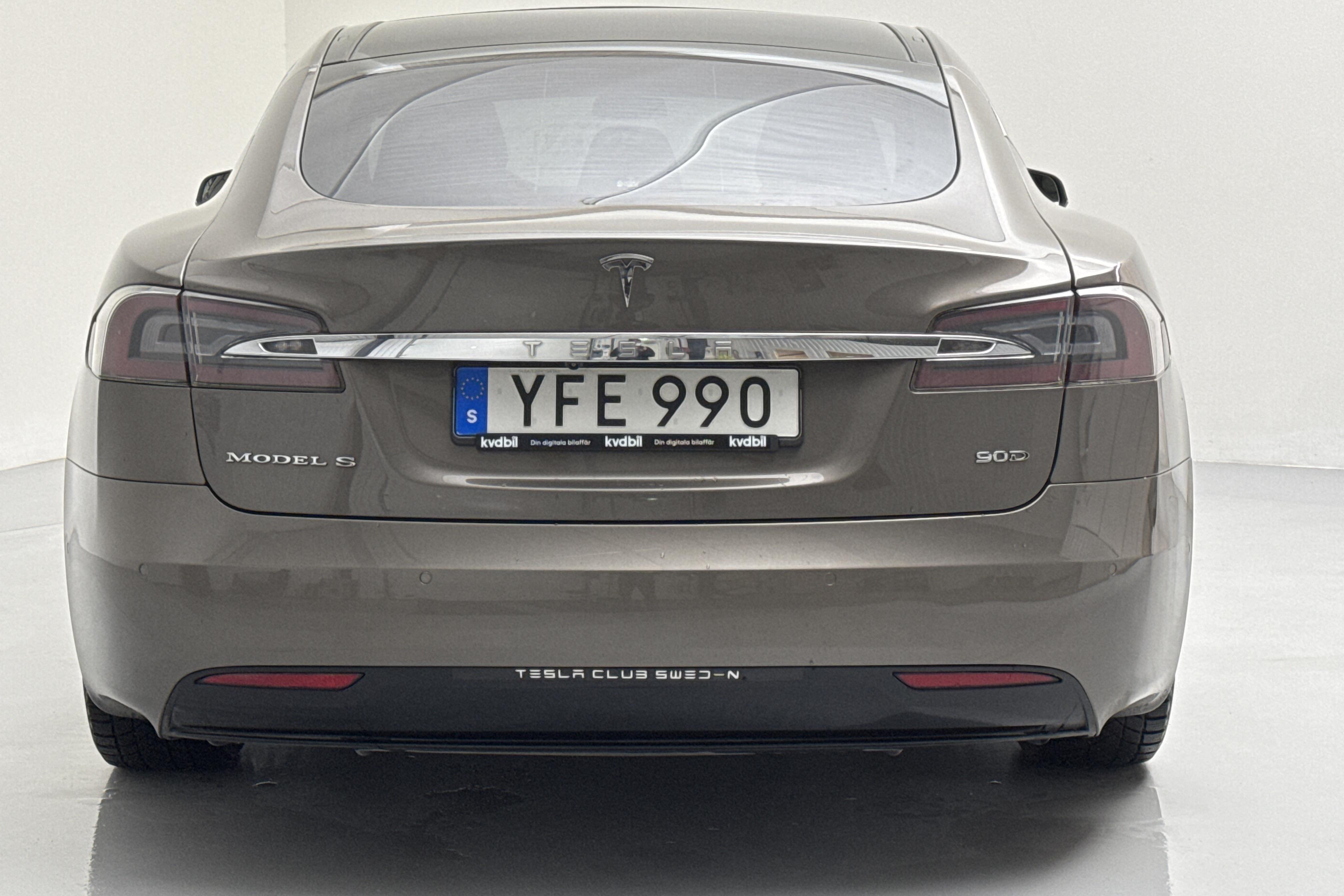 Tesla Model S 90D - 29 321 mil - Automat - grå - 2017