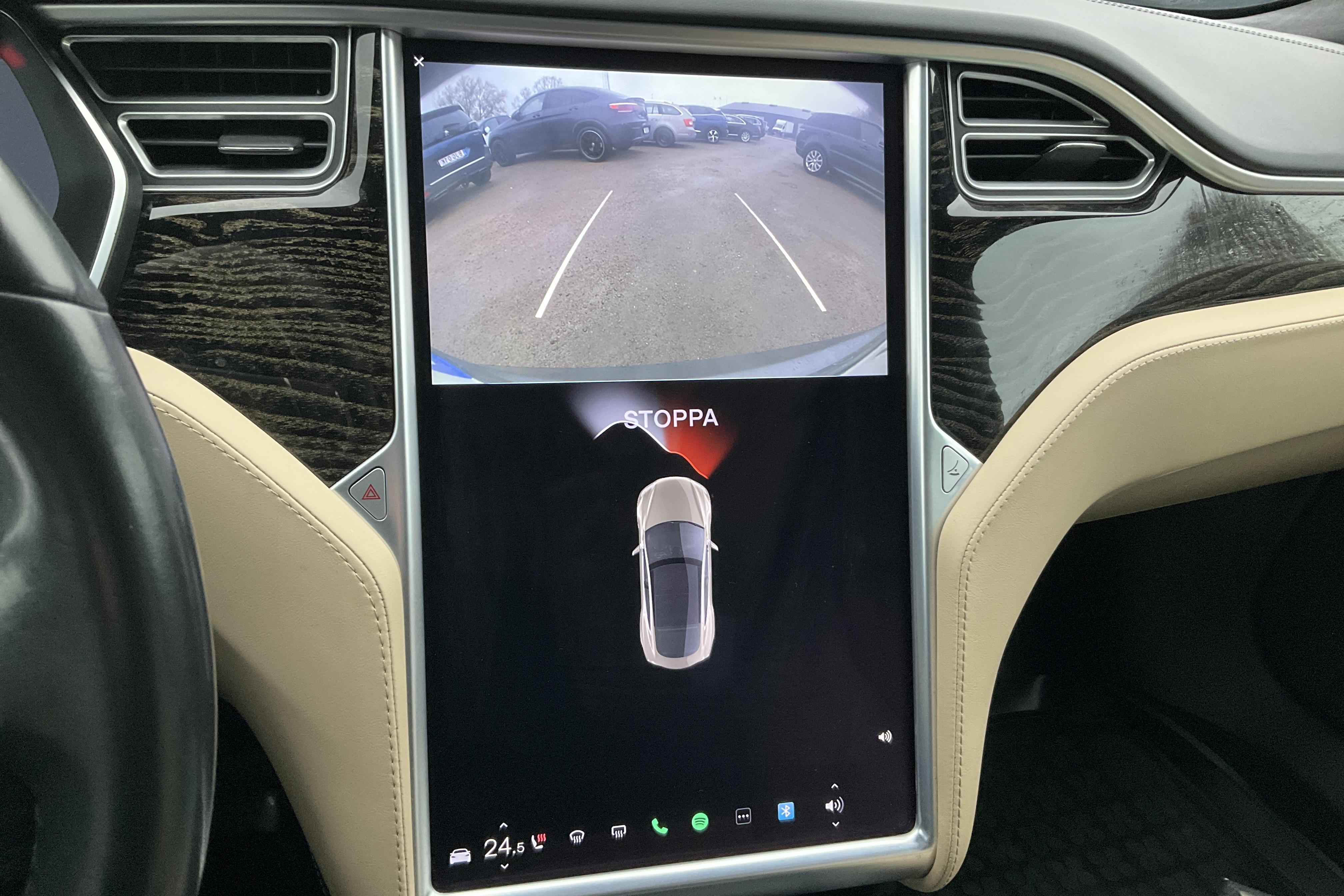 Tesla Model S 90D - 29 321 mil - Automat - grå - 2017