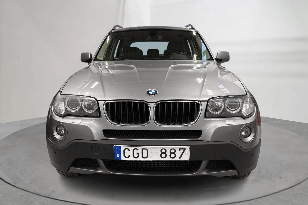 BMW X3 2.0d, E83 (177hk) - 244 860 km - Automaatne - Light Grey - 2008