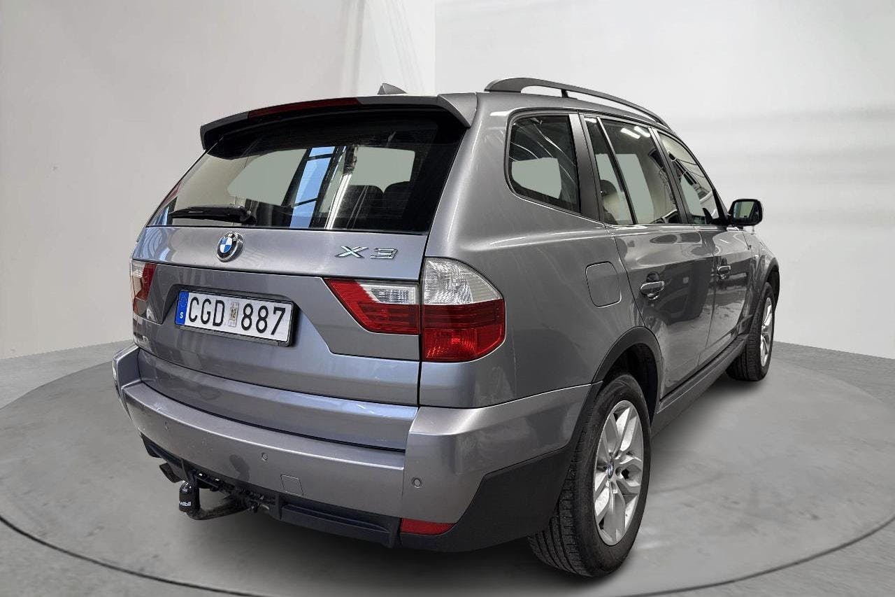 BMW X3 2.0d, E83 (177hk) - 244 860 km - Automaatne - Light Grey - 2008