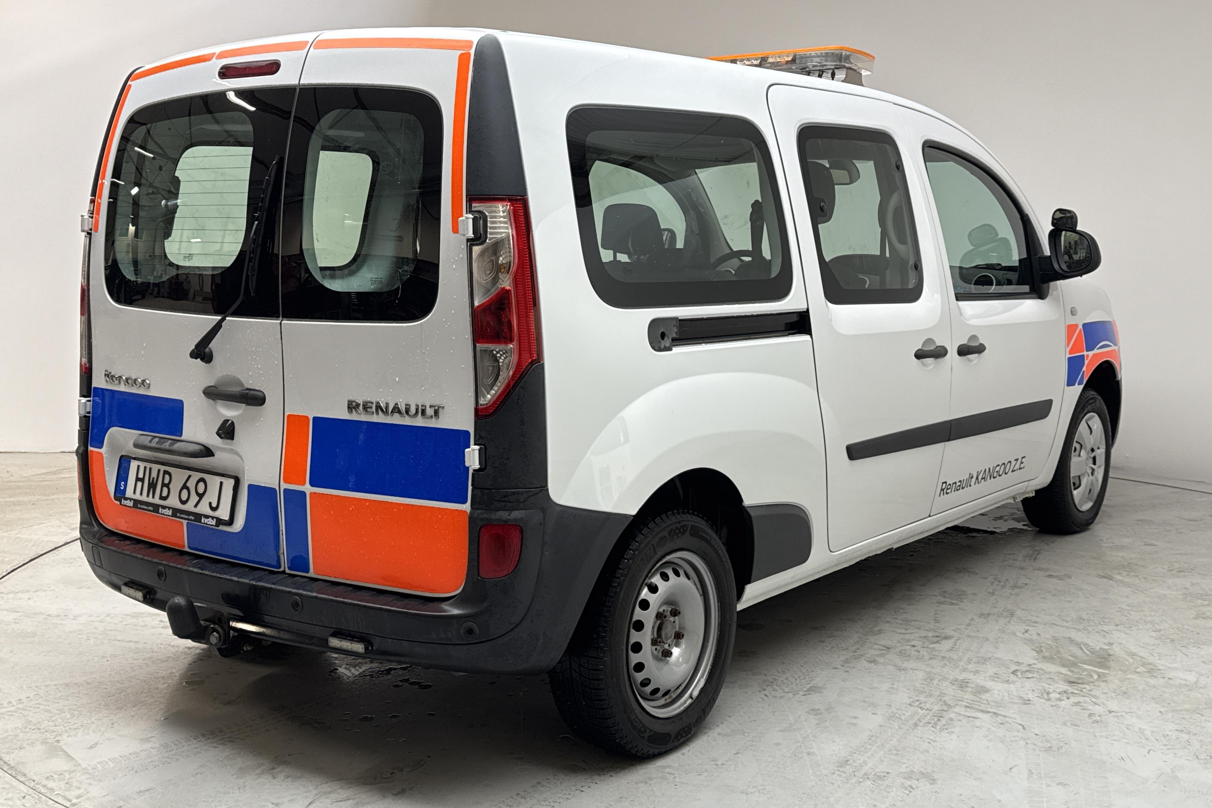 Renault Kangoo Z.E Power Plus 33 kWh Maxi Skåp (60hk) - 17 640 km - Automatyczna - biały - 2019