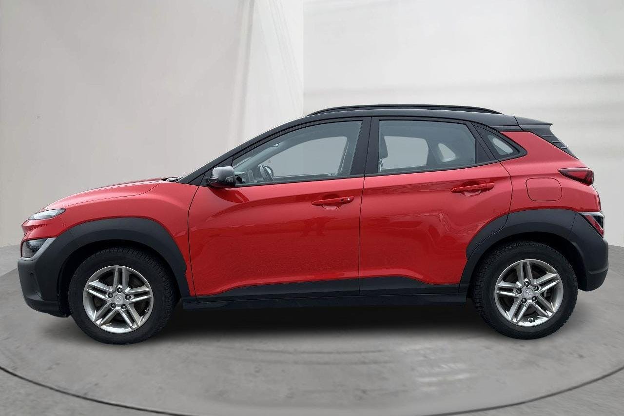 Hyundai Kona 1.6 GDI Hybrid (141hk) - 76 620 km - Automatic - red - 2021