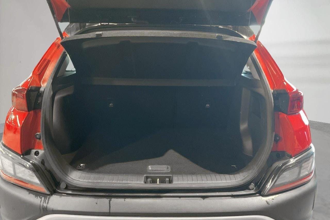 Hyundai Kona 1.6 GDI Hybrid (141hk) - 76 620 km - Automatic - red - 2021