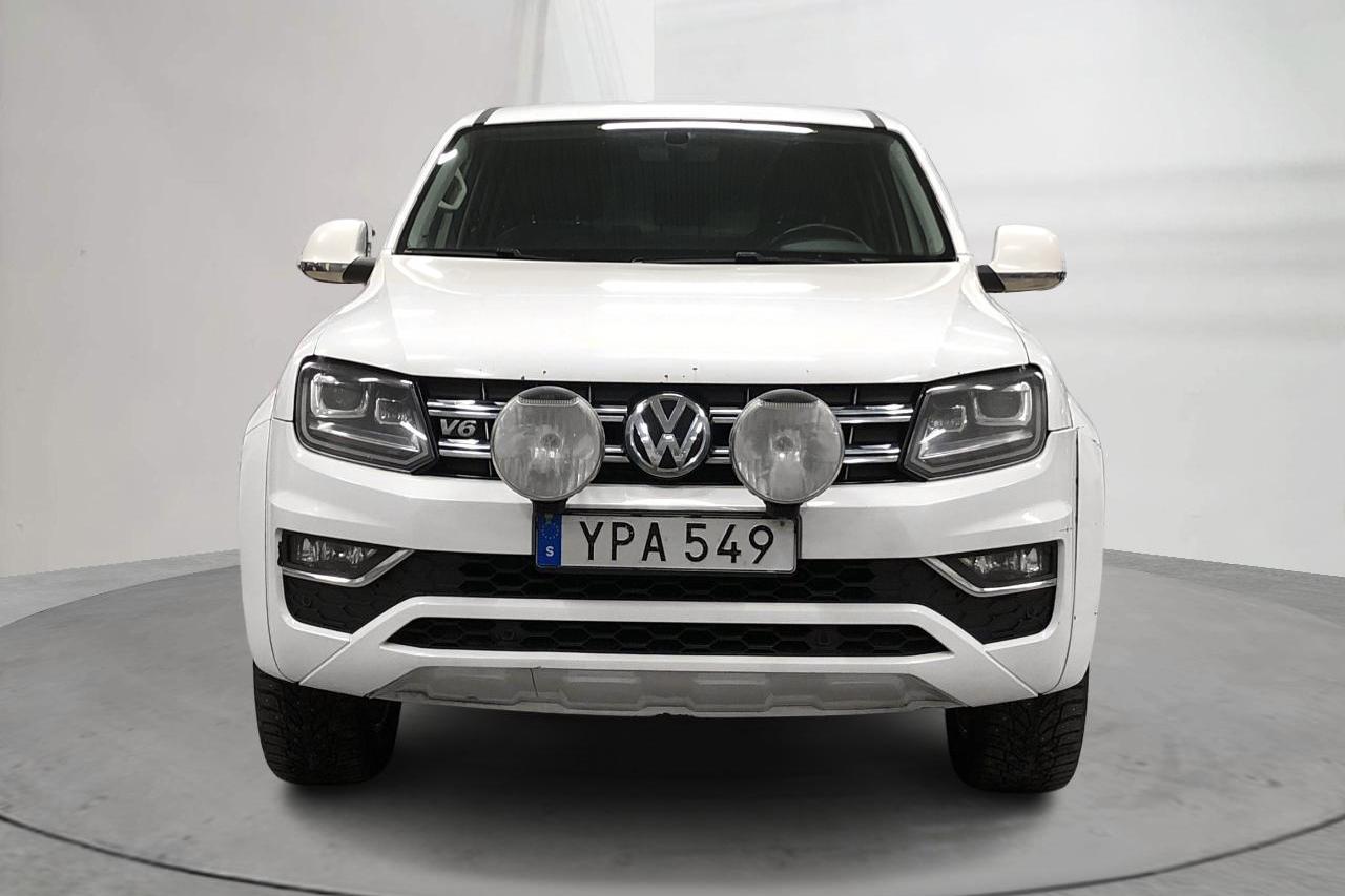 VW Amarok 3.0 TDI 4motion (224hk) - 43 424 mil - Automat - vit - 2018