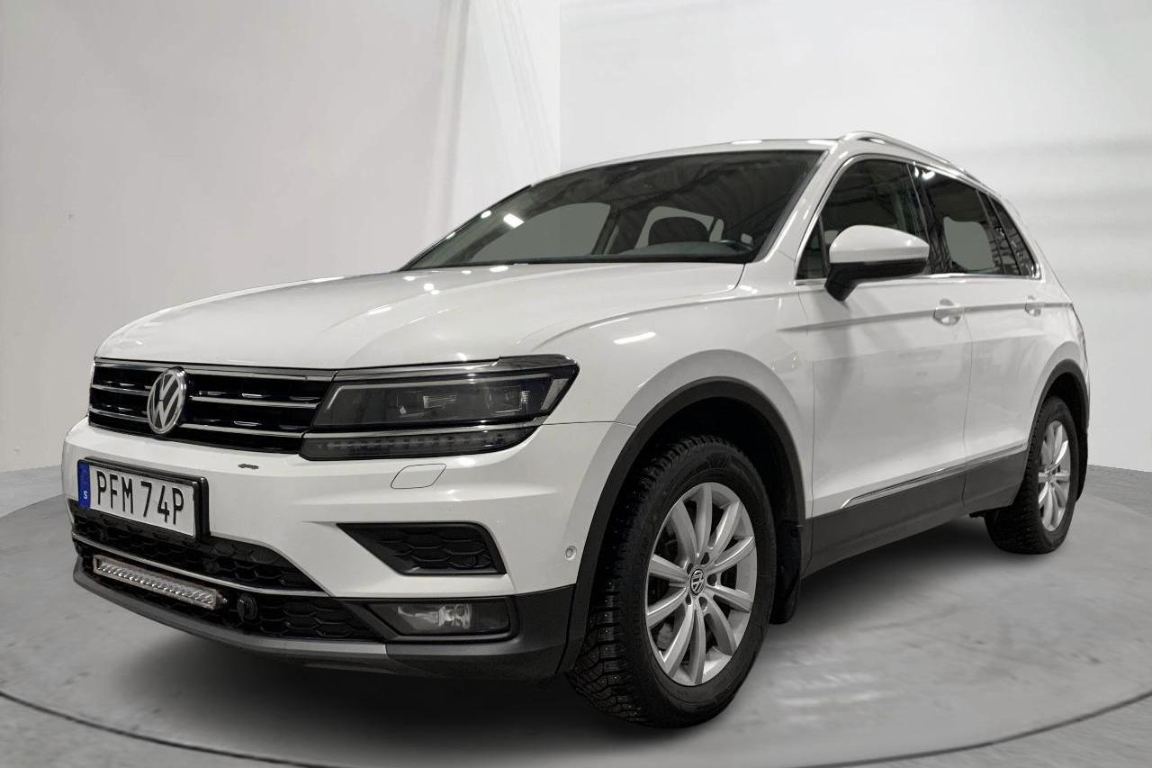 VW Tiguan 2.0 TDI 4MOTION (190hk) - 44 873 mil - Automat - vit - 2019